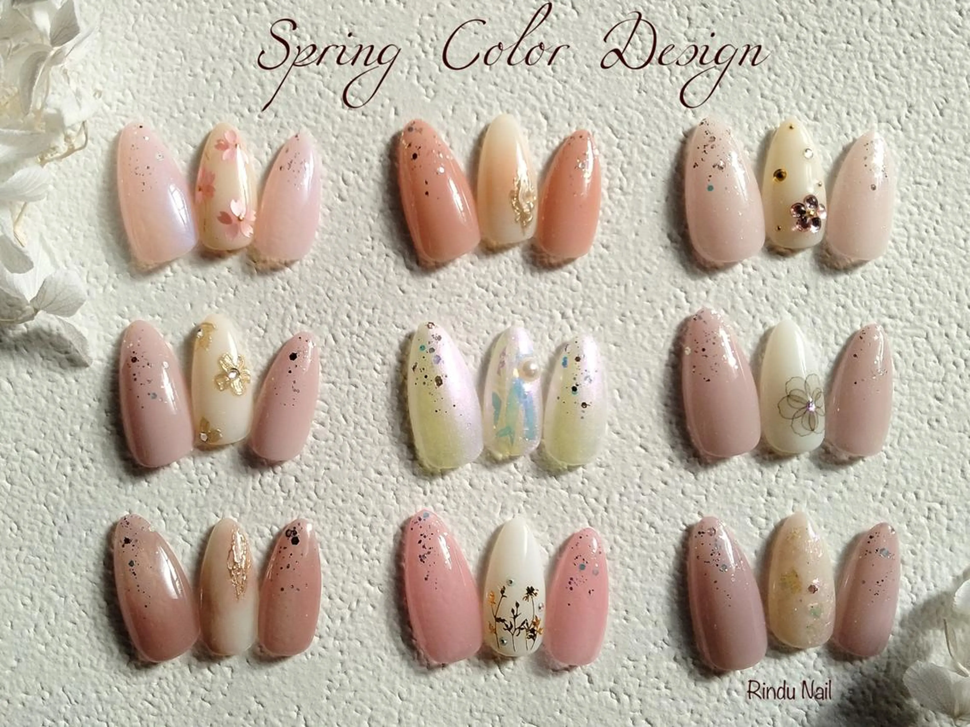 ネイル Rindu Nail 上小田井ジュニアのネイルデザイン