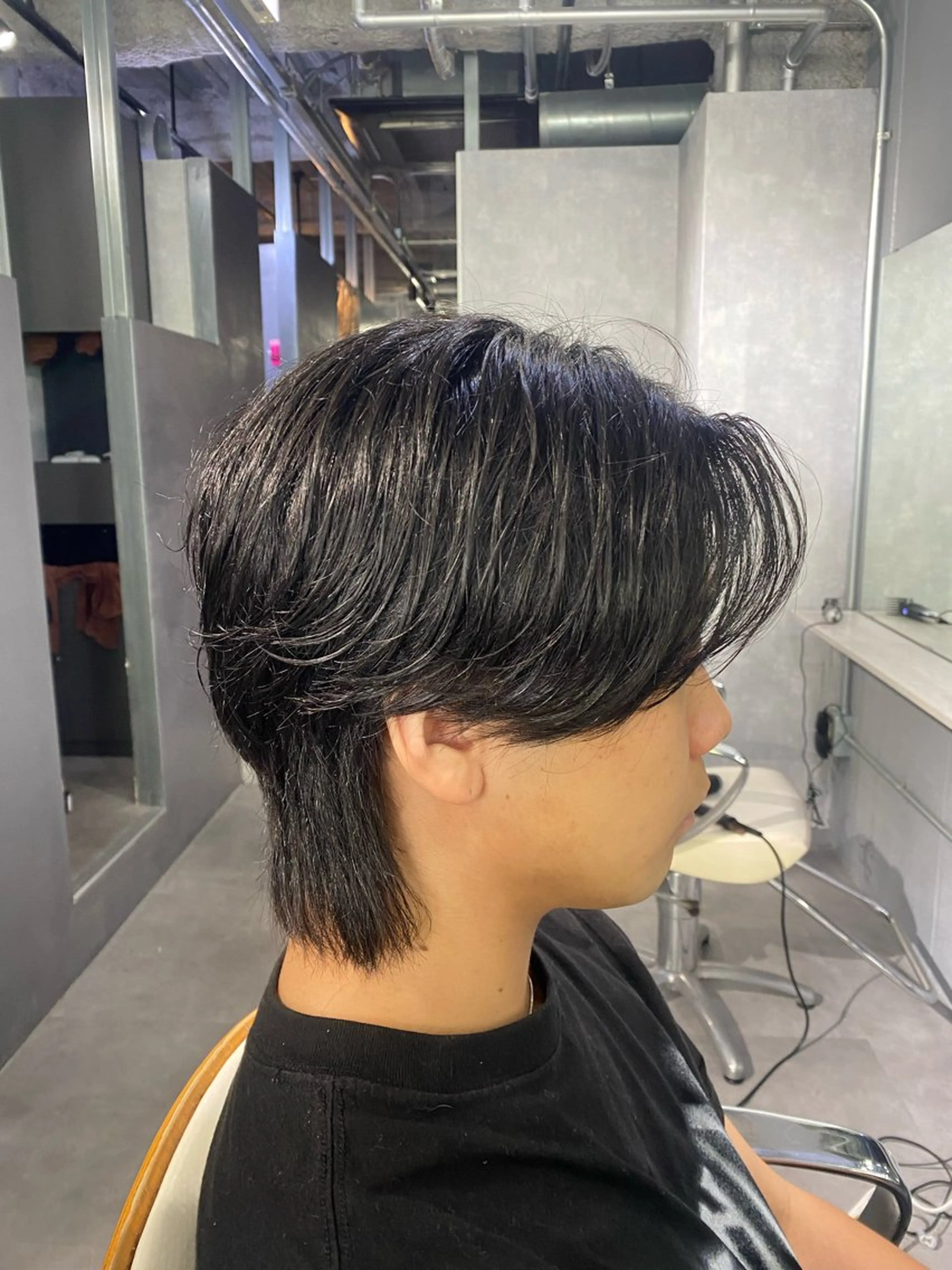 メンズ カット パーマ 和 ／韓国メンズスタイルのヘアスタイル