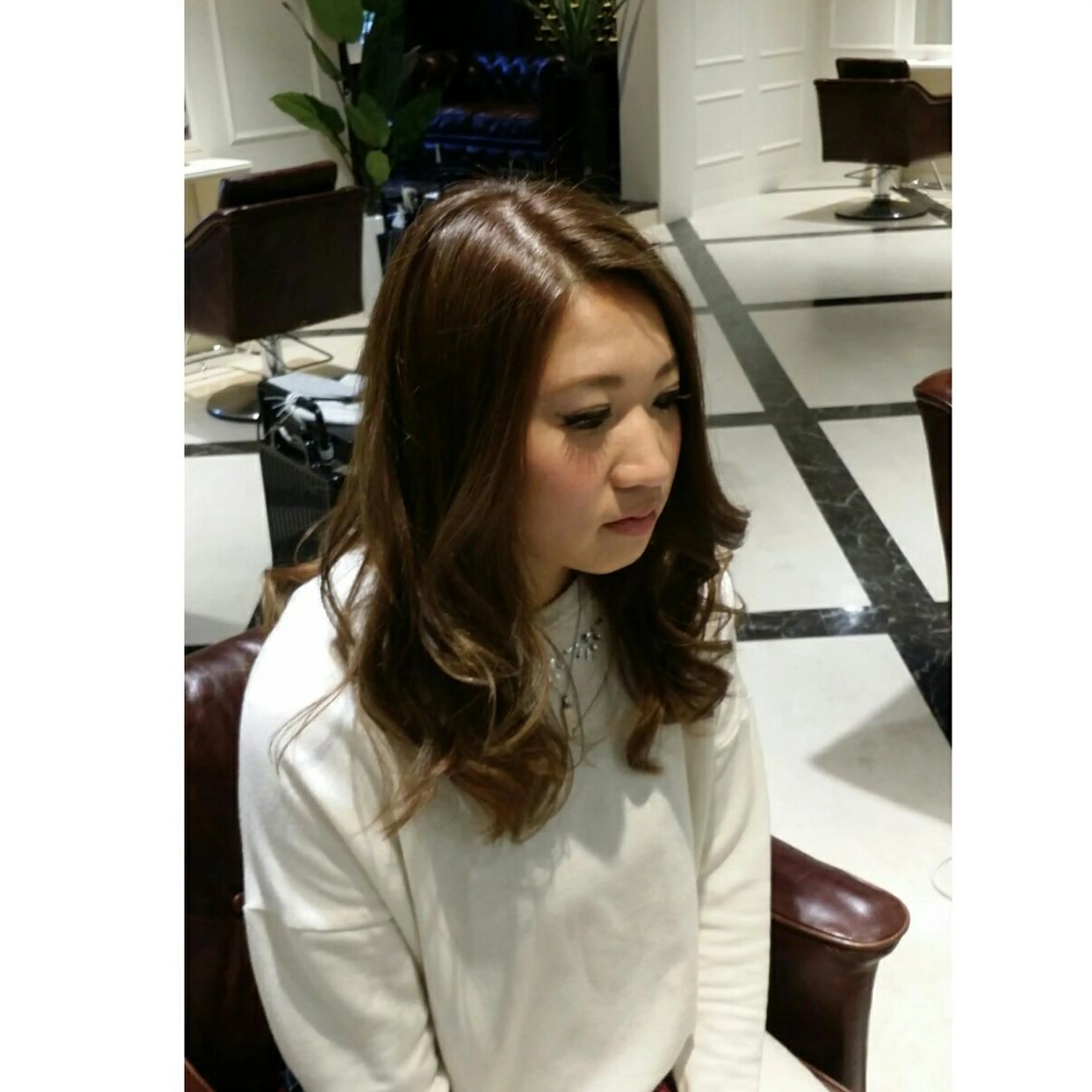 セミロング カラー ロング グラデーションカラー 髪質改善✨カラー特化 サロン🎨平尾晃一のヘアスタイル