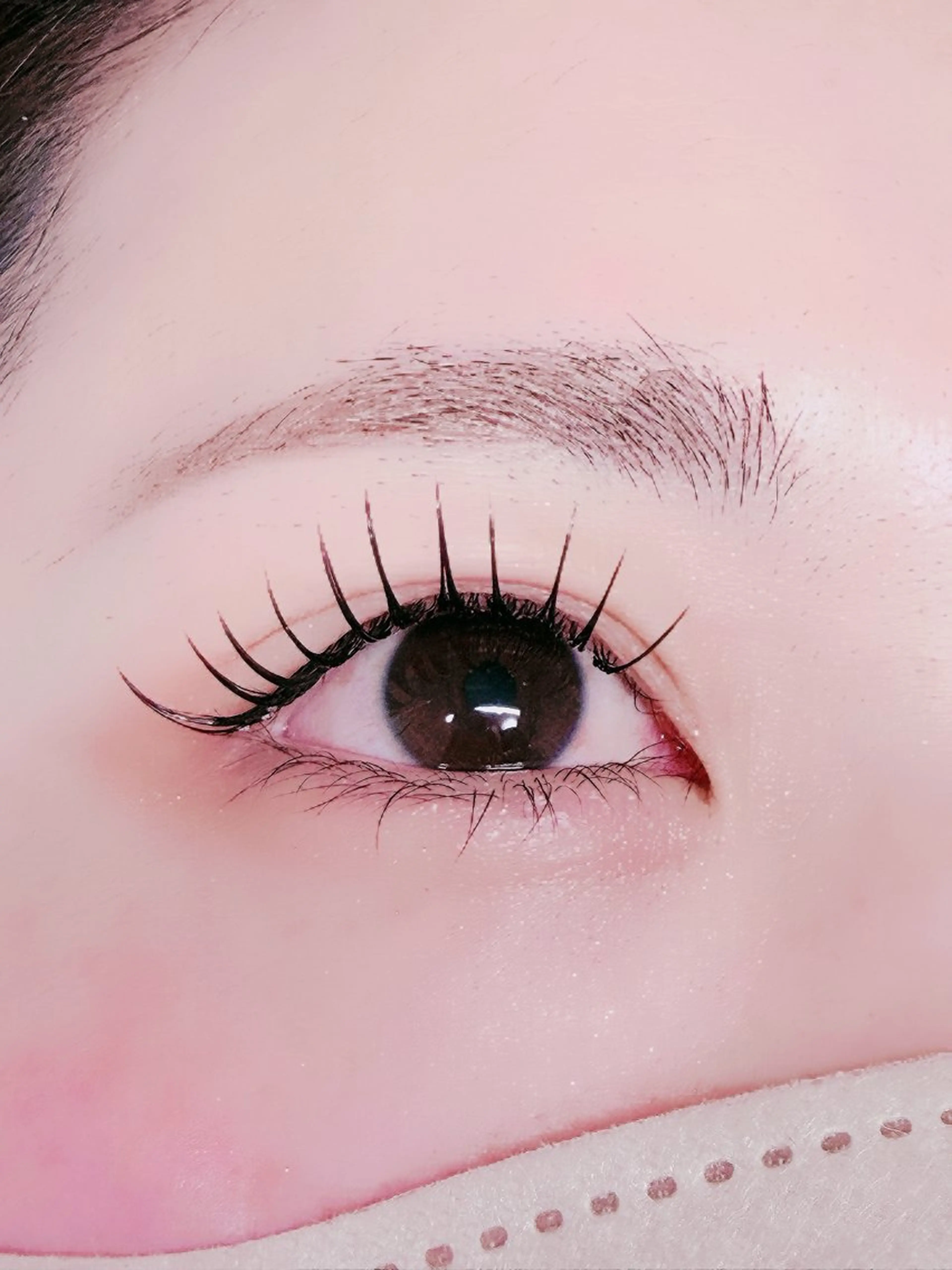 マツエク・マツパ フラットラッシュ マツエク ルチア💞 lucia高田馬場のマツエク・マツパデザイン