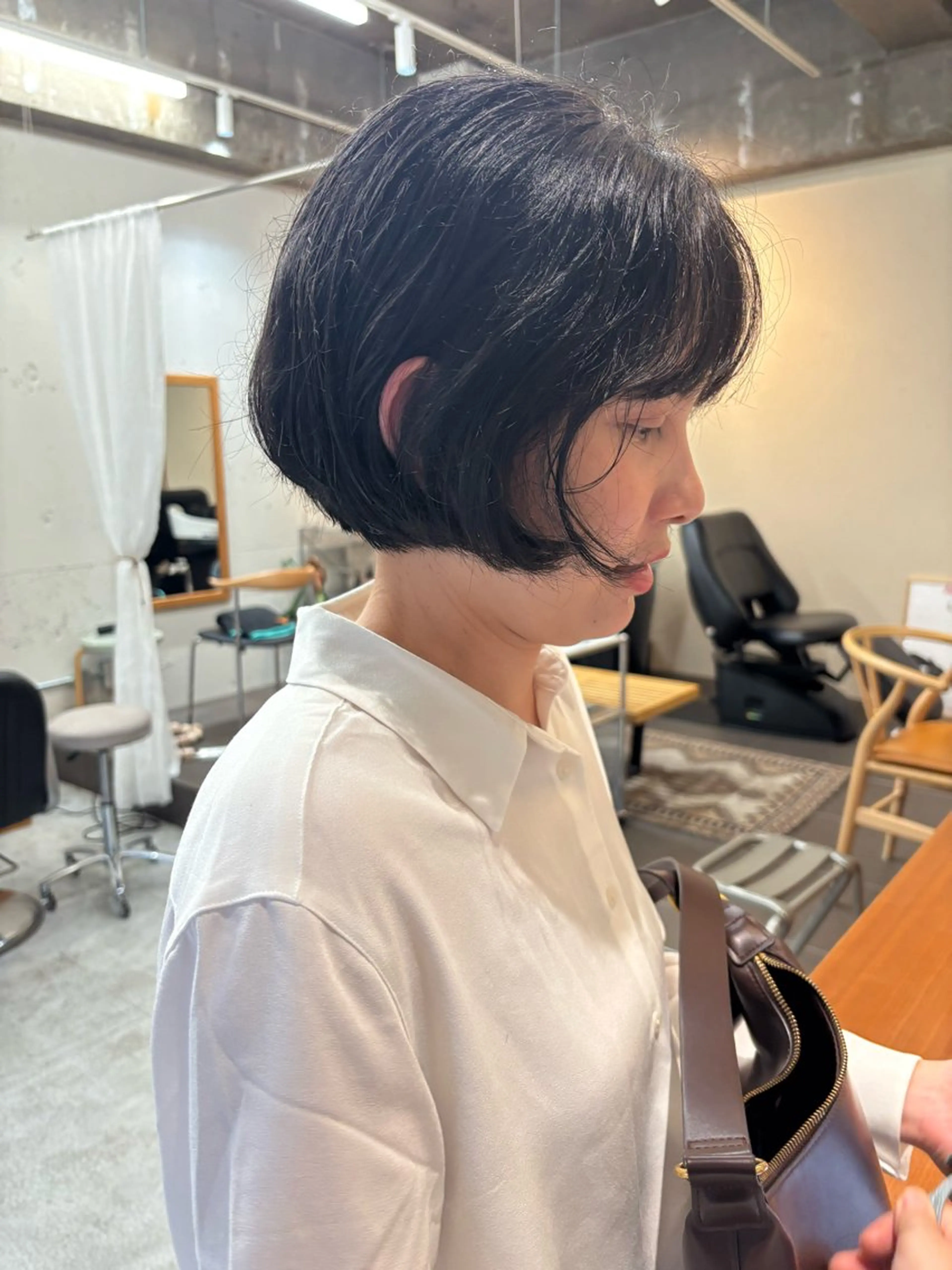 ショート カット ヘッドスパ 永田 愛莉のヘアスタイル