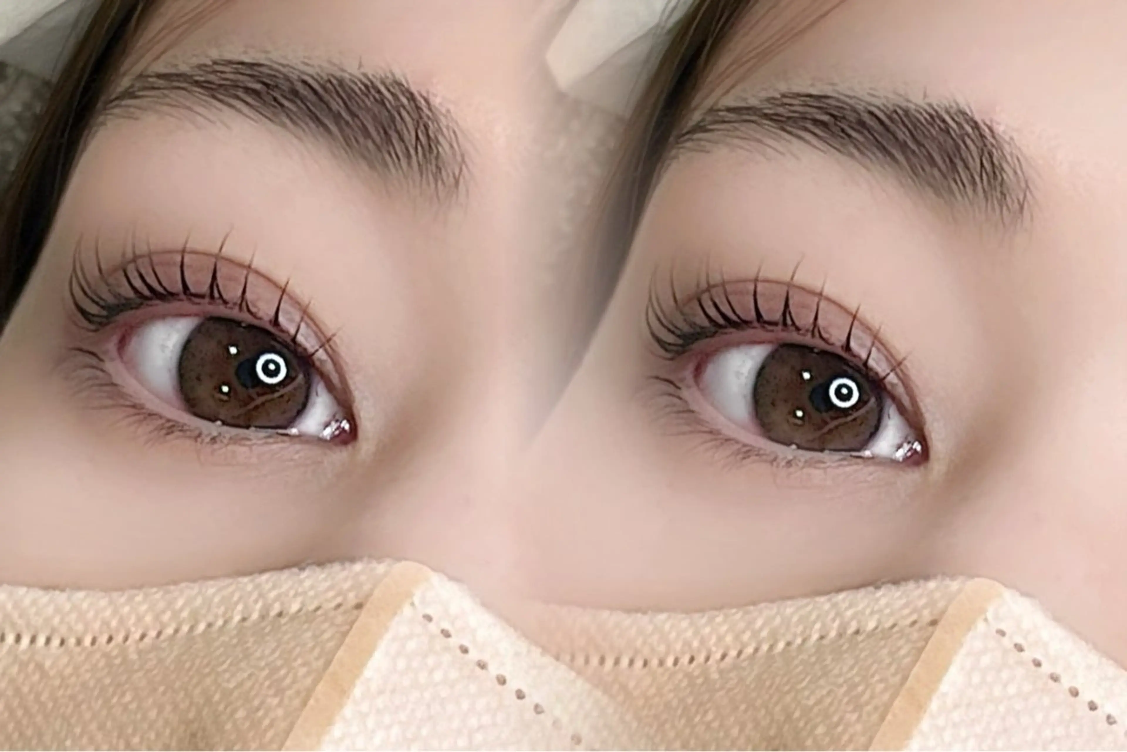 マツエク・マツパ 韓国風マツエク パリジェンヌラッシュリフト まつげパーマ 一重×まつ毛パーマ マツパ ラシュア梅田店 ナカムラのマツエク・マツパデザイン