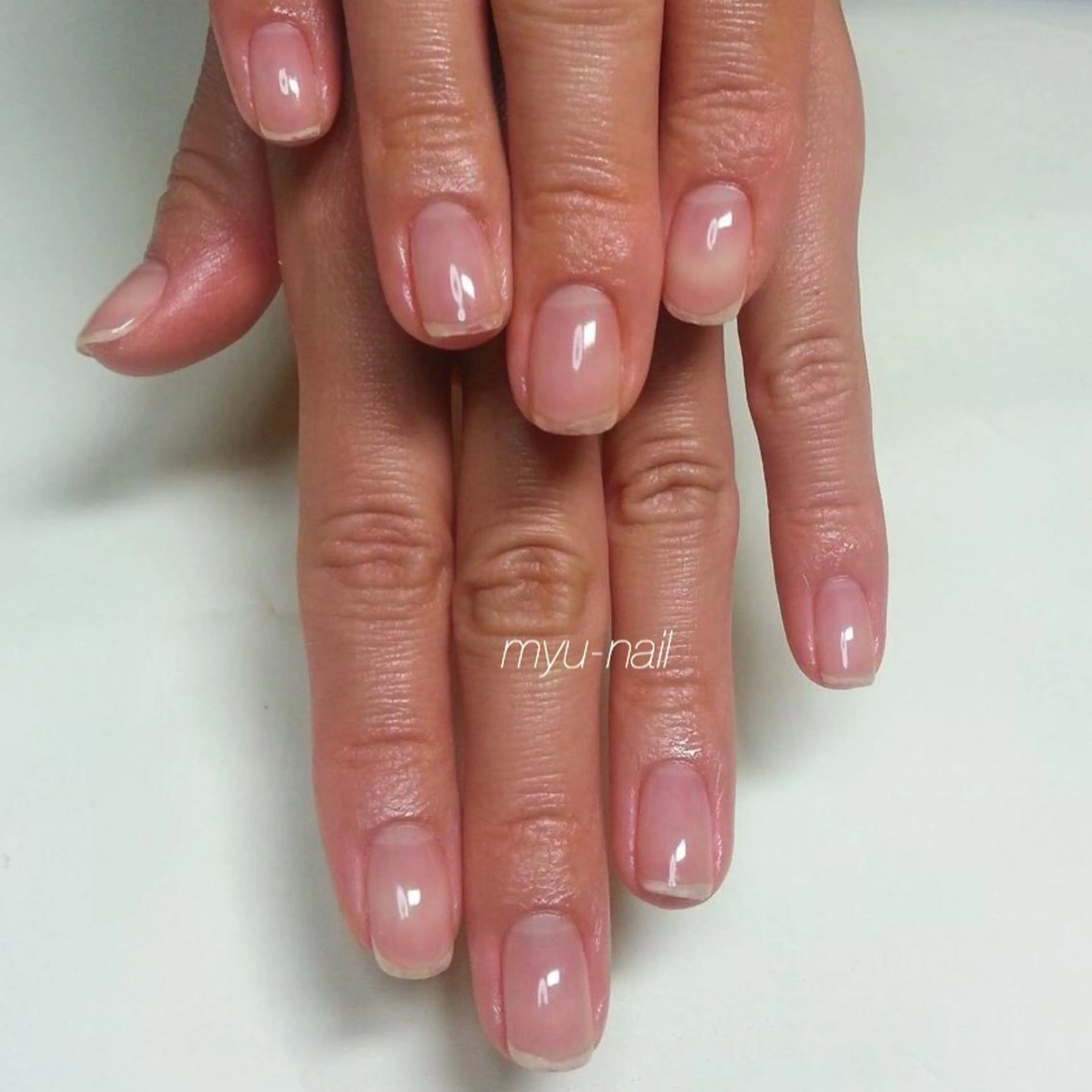 ネイル クリアネイル ホームサロン myu-nailのネイルデザイン