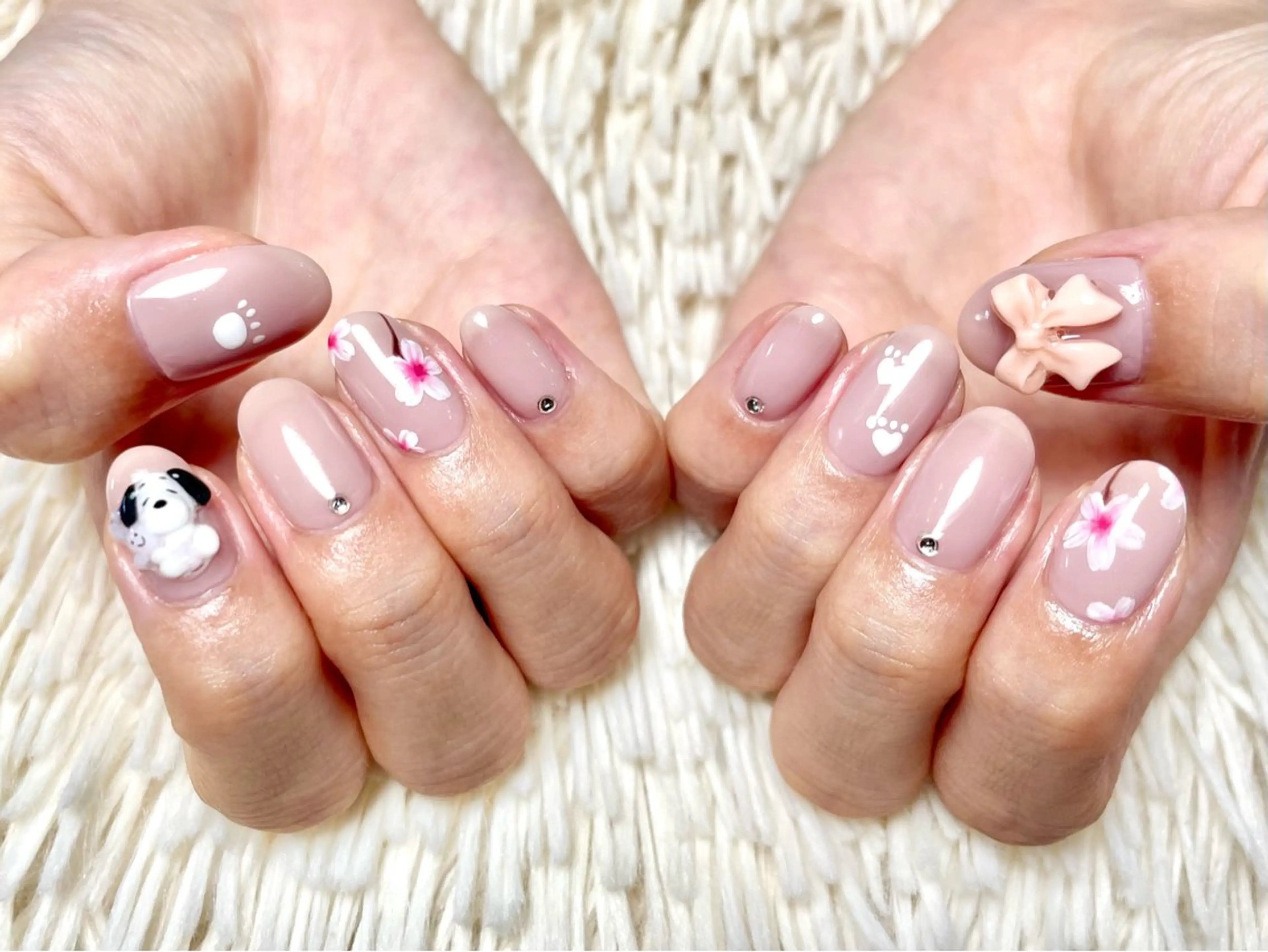 ネイル 桜ネイル Josee 井村のネイルデザイン