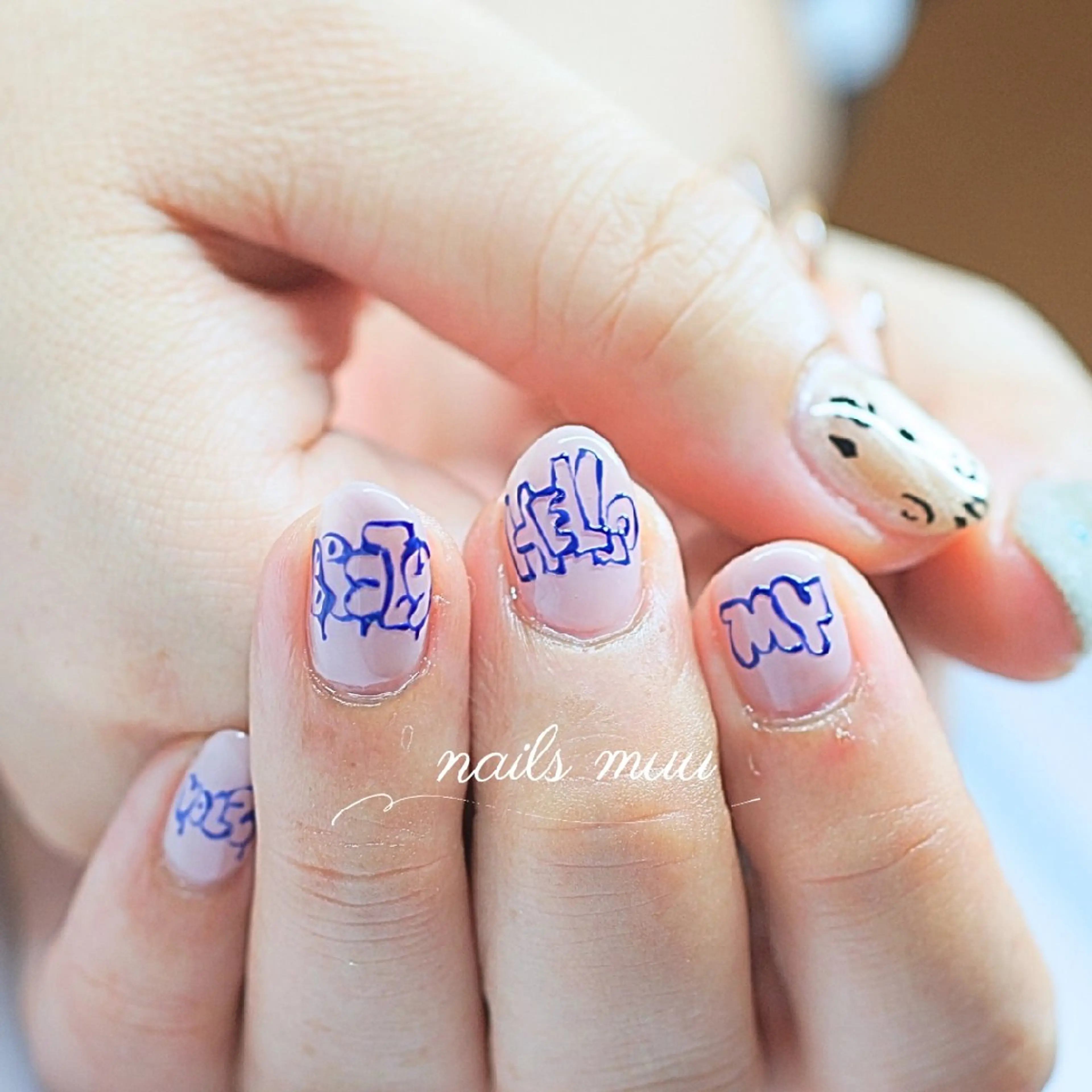 ネイル アートネイル ハンドネイル nails muu まゆのネイルデザイン