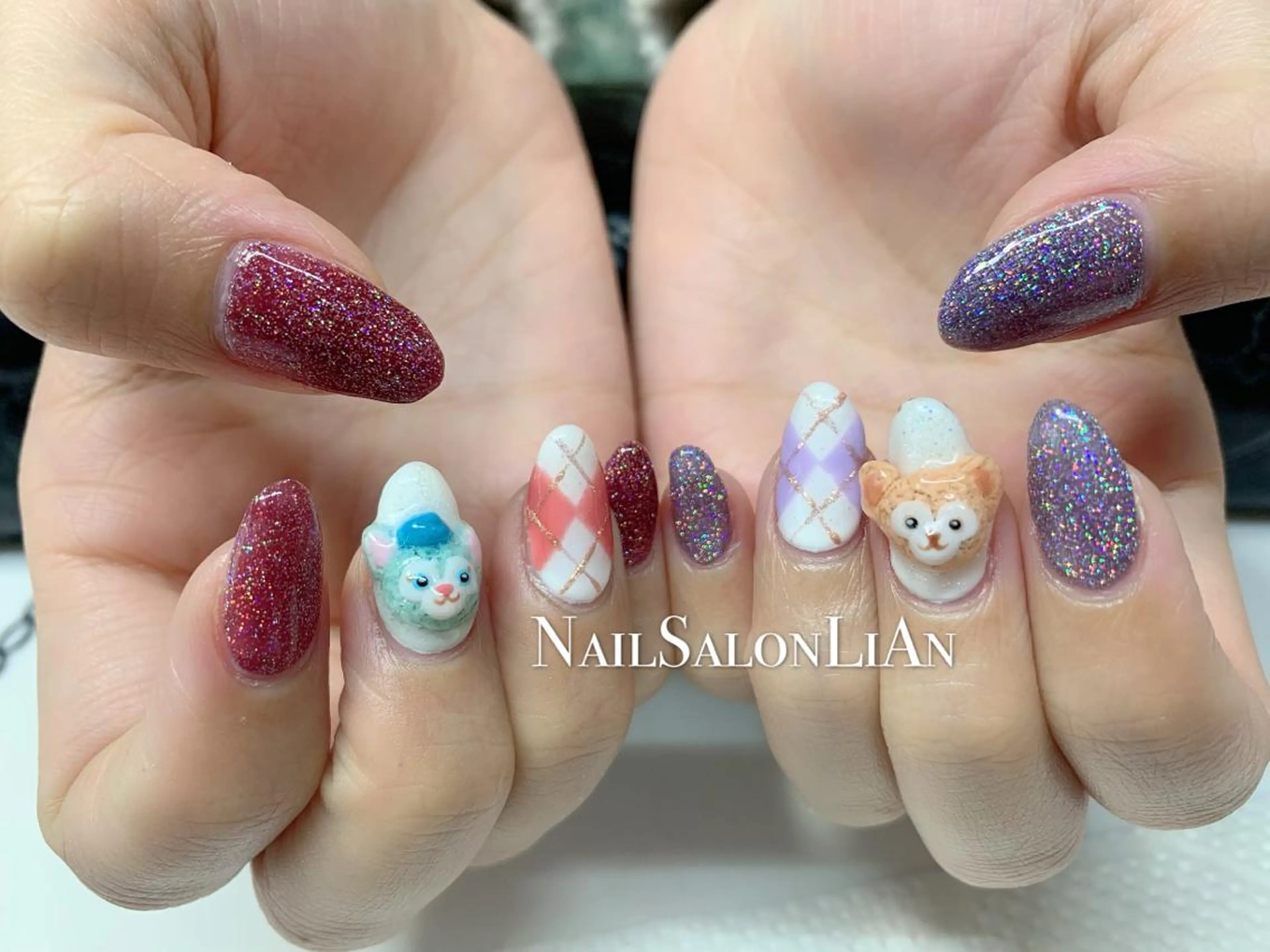 ネイル 持ち込み ハンドネイル NailSalon LiAnのネイルデザイン