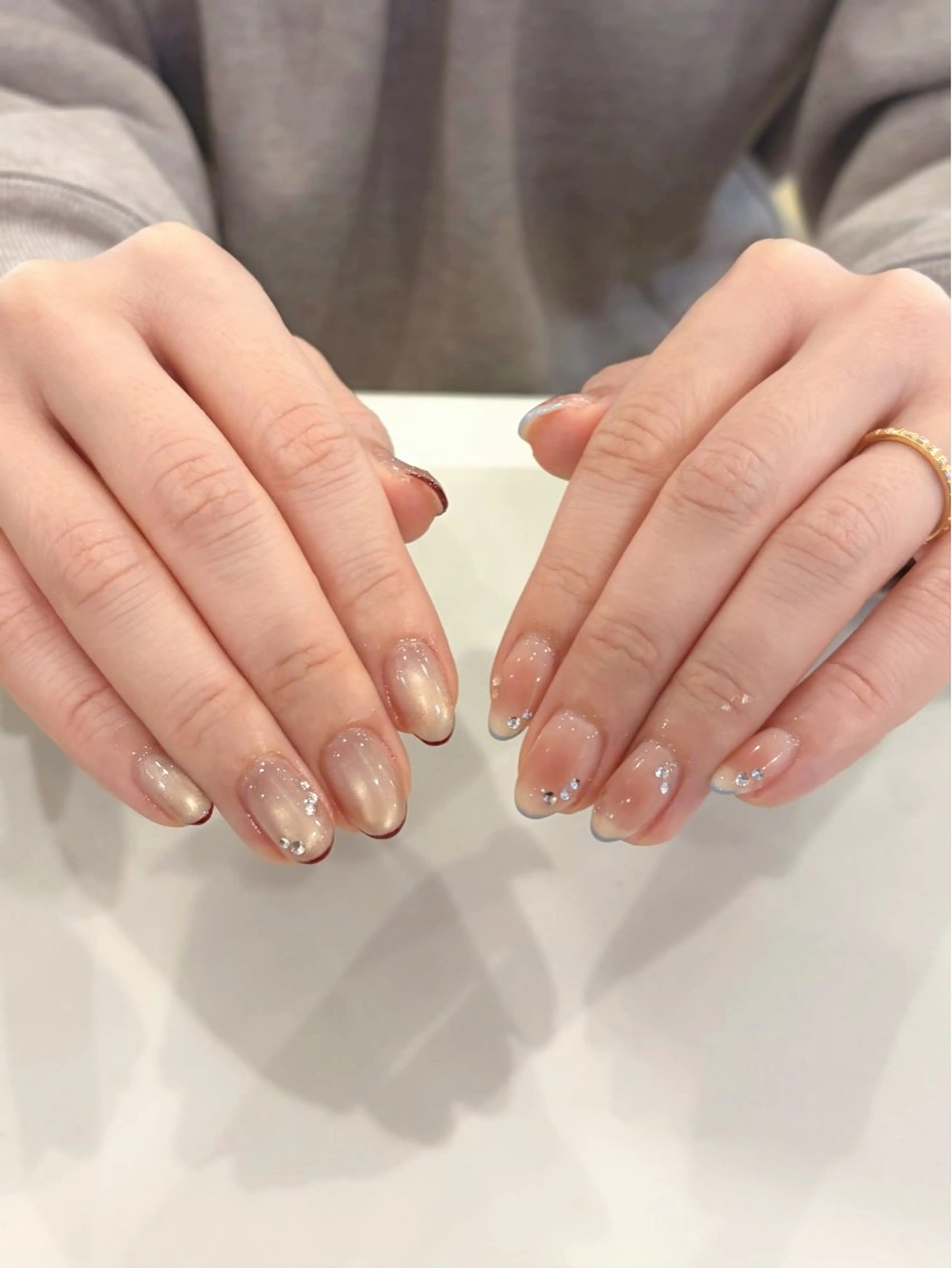 ネイル ハンドネイル 岡崎 佑香のネイルデザイン