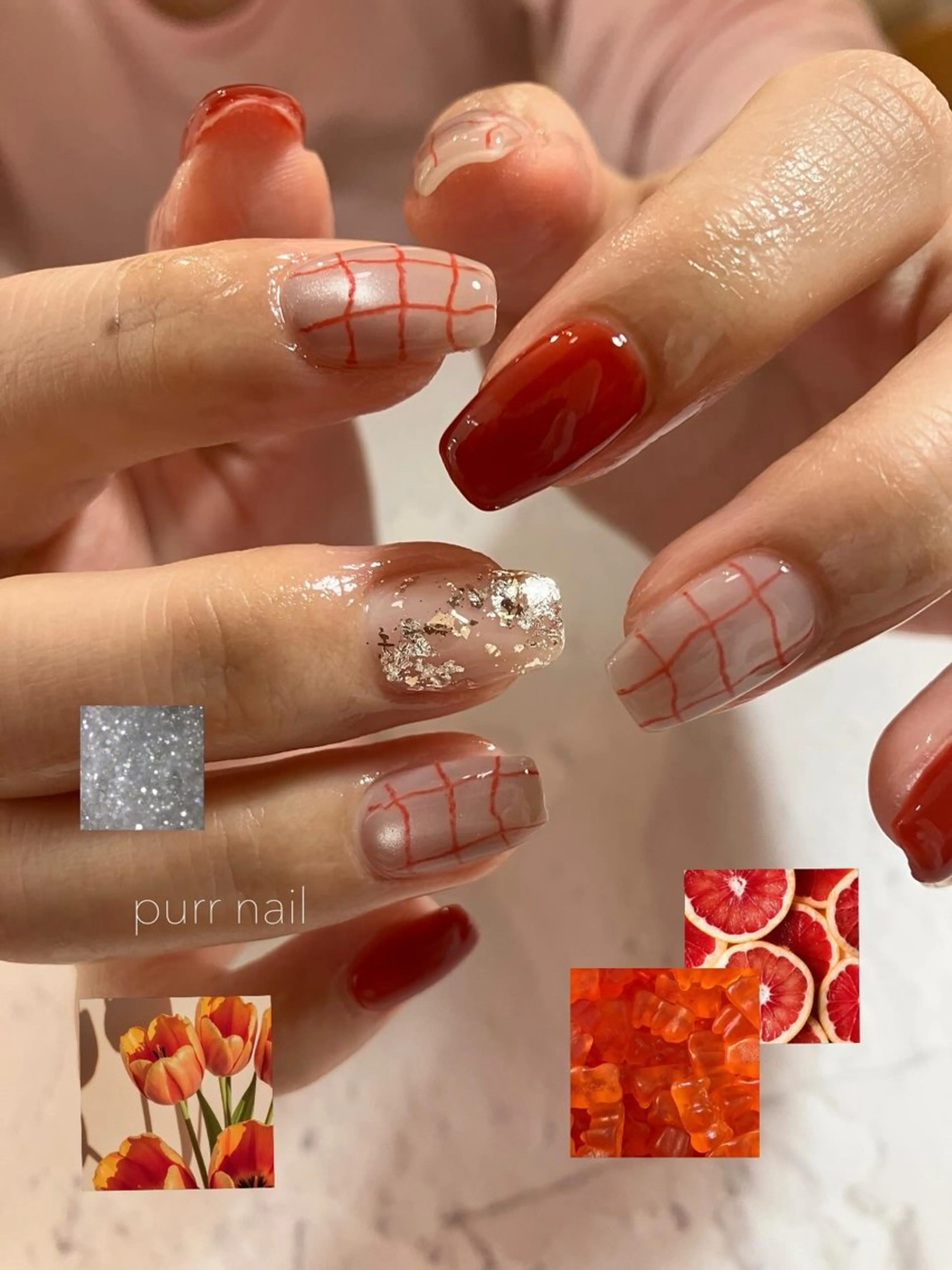 ネイル purr nailのネイルデザイン
