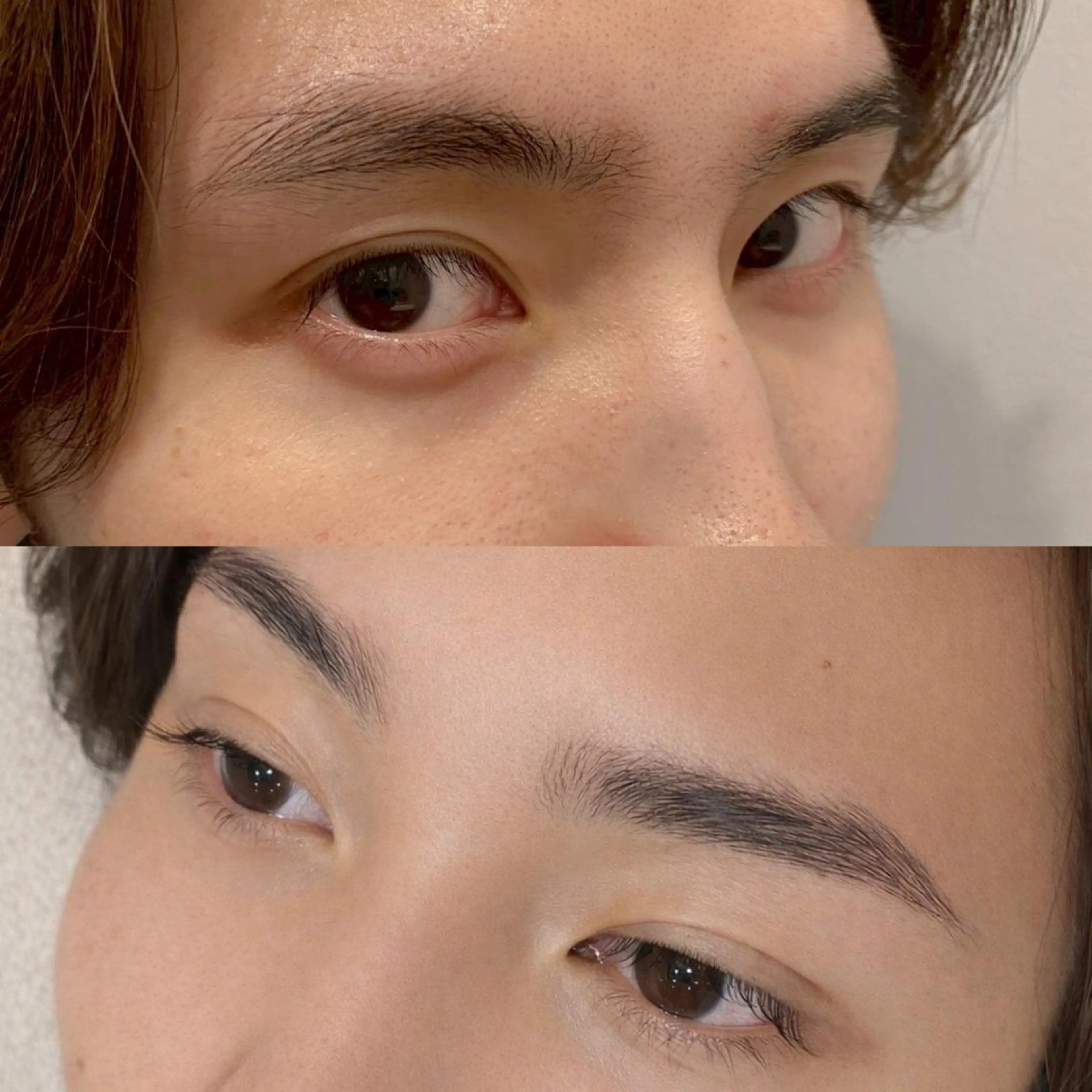 アイブロウ メンズ ワックス脱毛 好印象メンズ似合わせ /社会人メンズ/ゆいのヘアスタイル