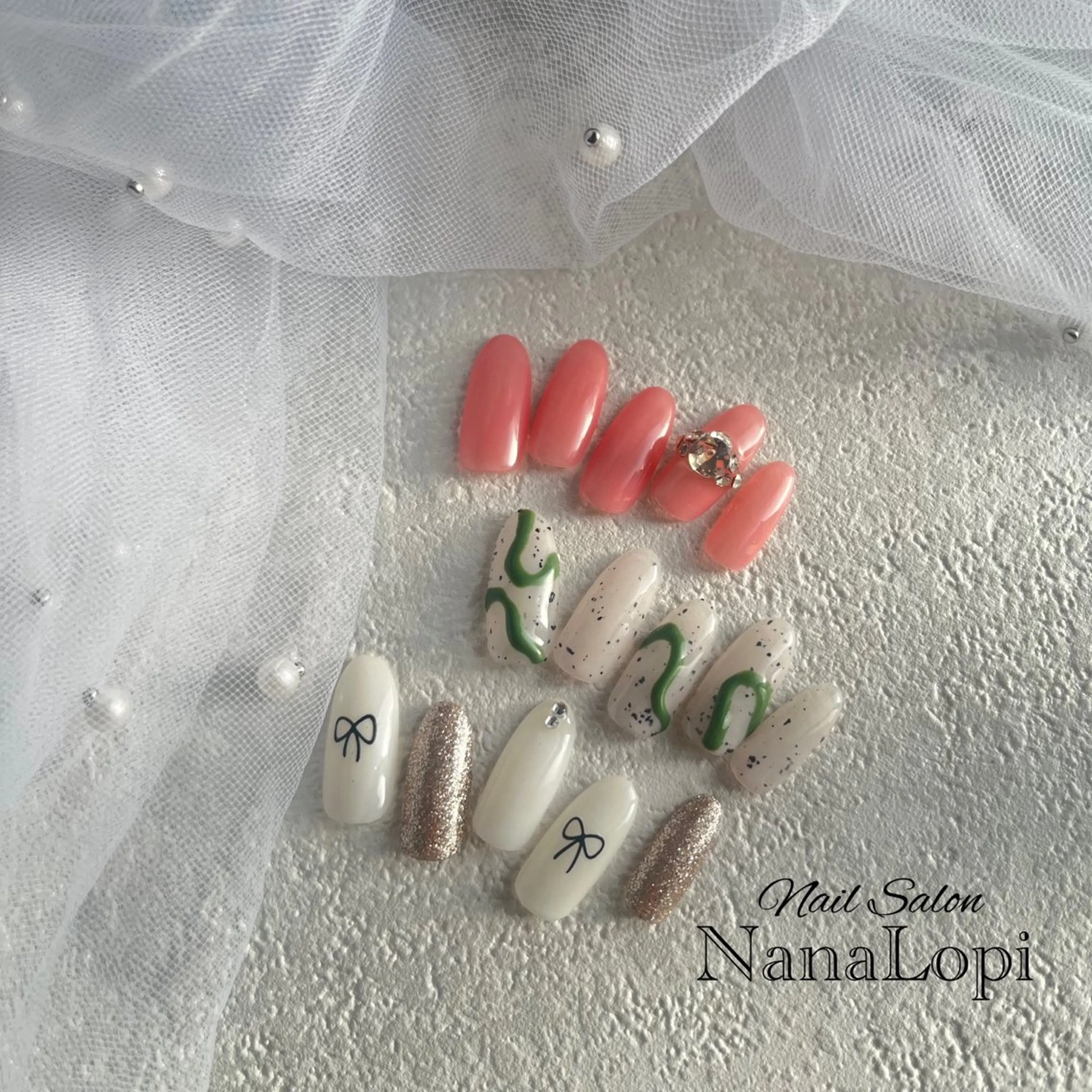ネイル ハンドネイル NanaLopi所属・NanaLopi さやのネイルデザイン