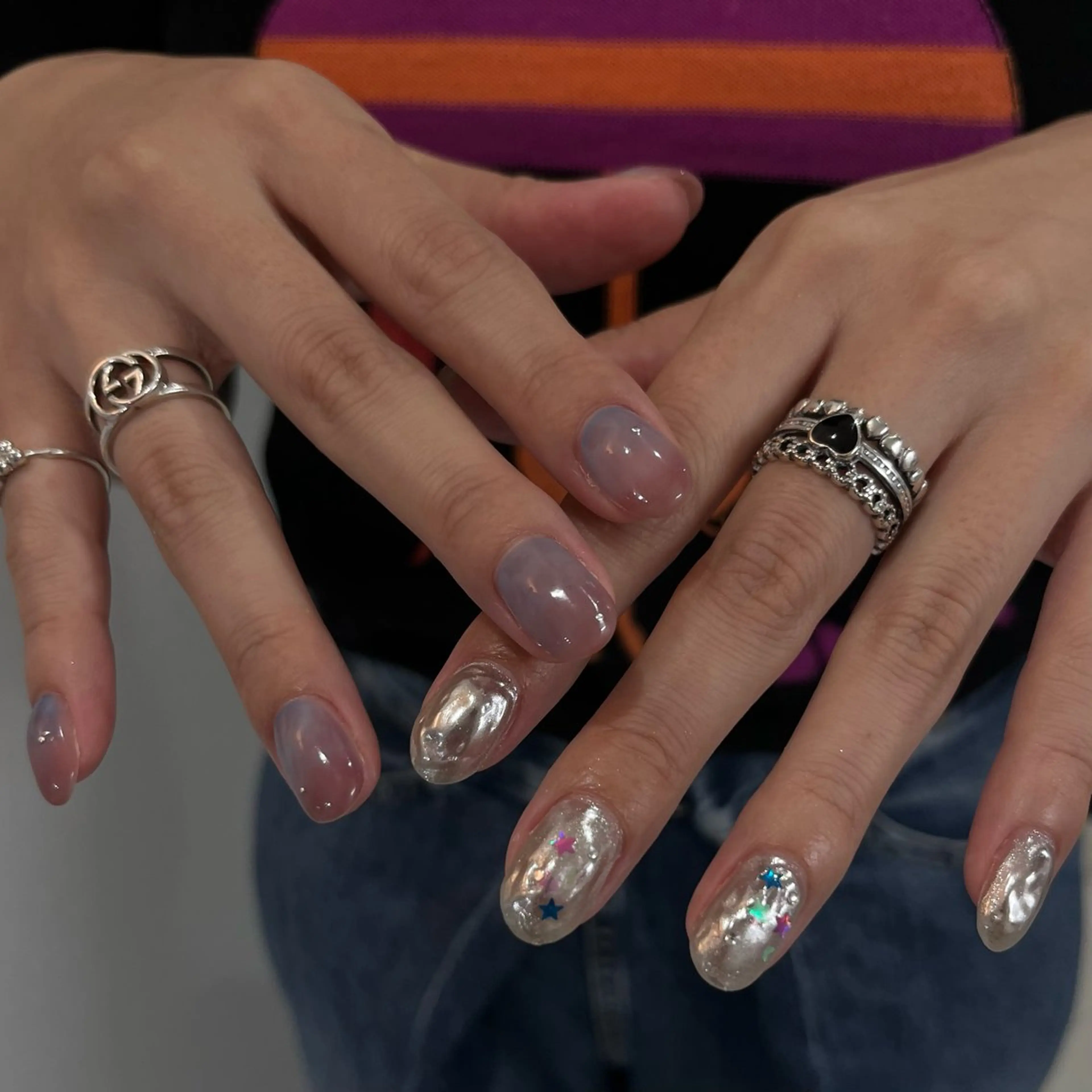 ネイル Ray. ちゅるん系ニュアンスのエステ・リラクイメージ