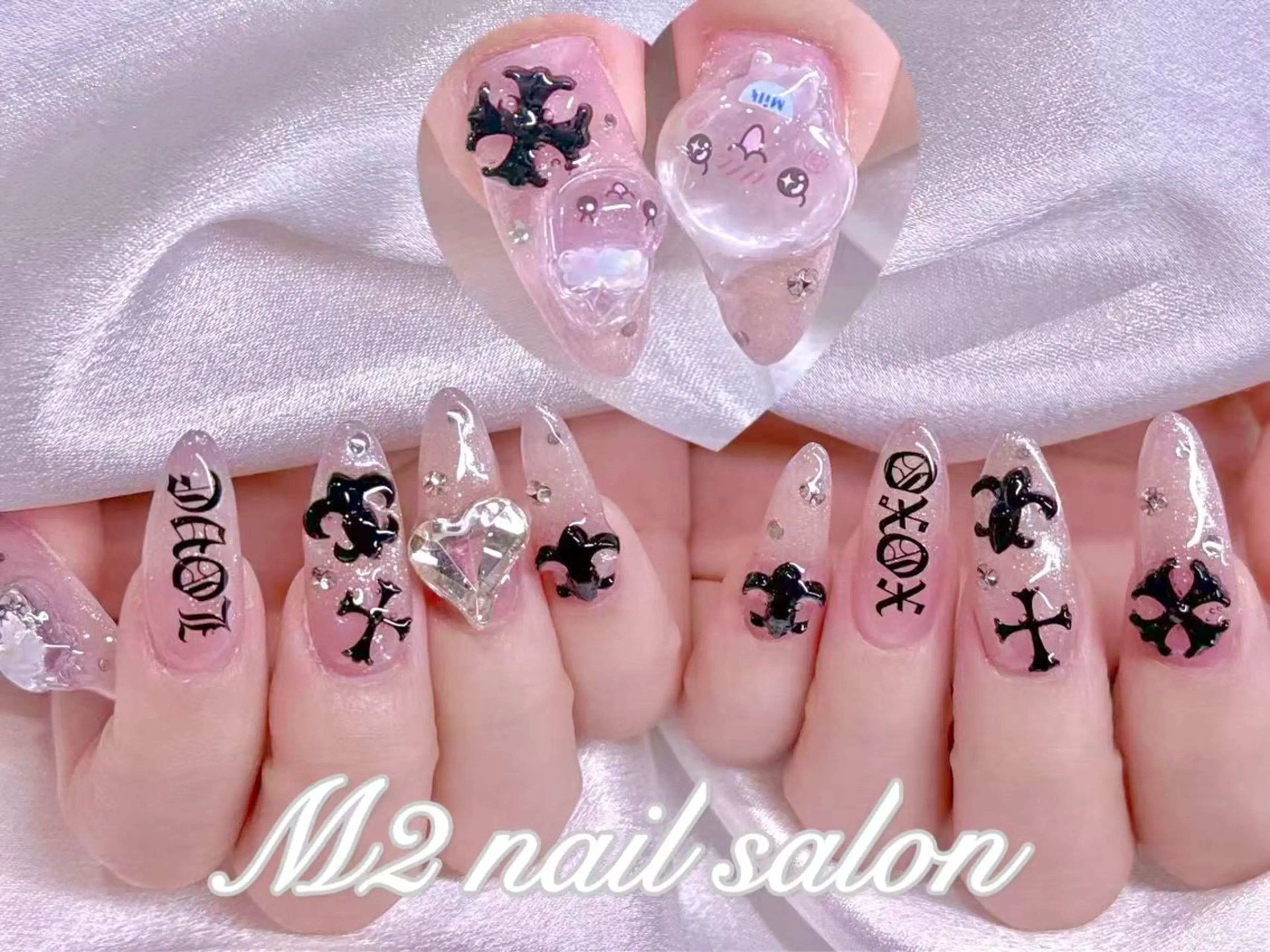 ネイル 長さだし専門店 M2　rikaのネイルデザイン