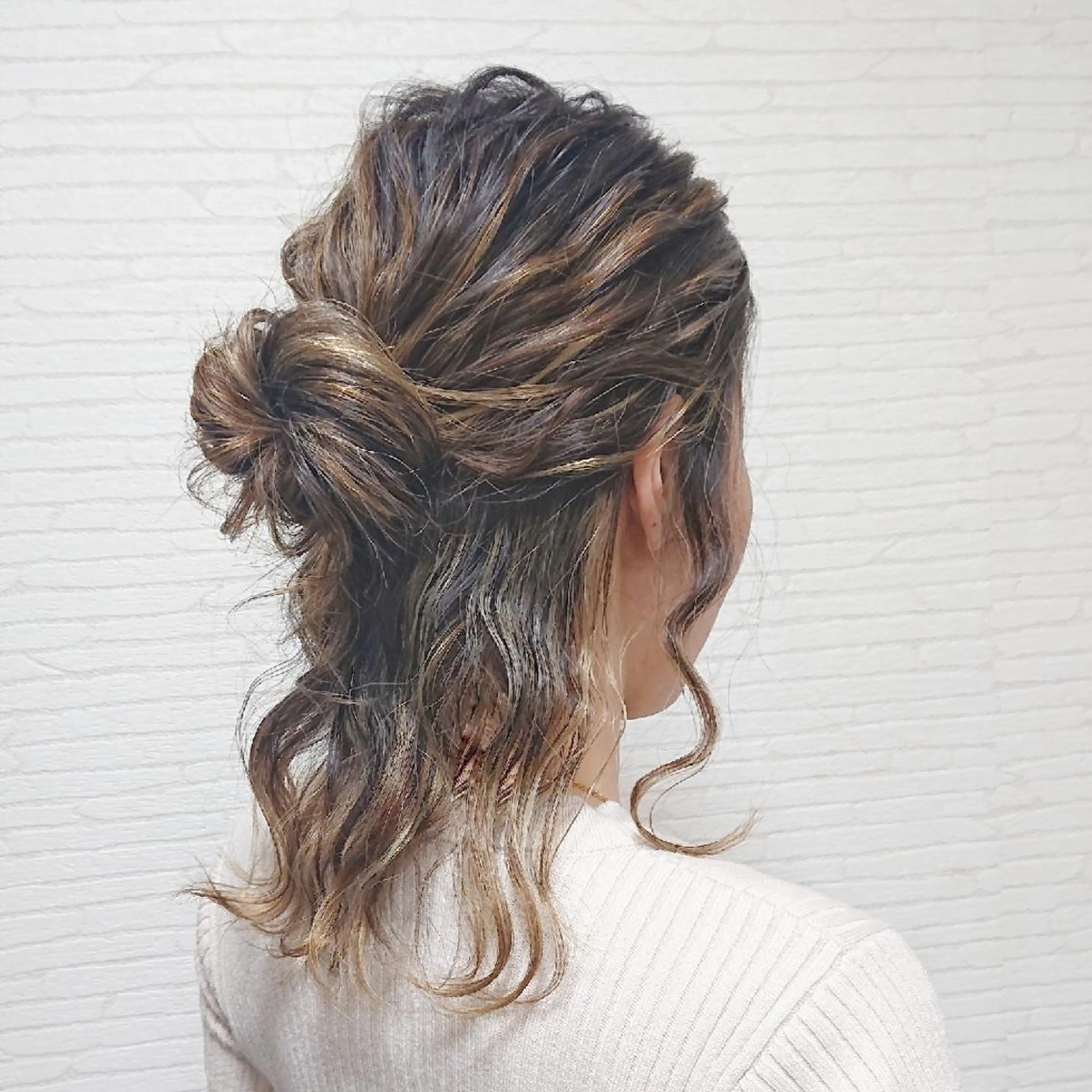 セミロング ヘアアレンジ 20分ヘアアレンジ♪ 伊藤裕美のヘアスタイル