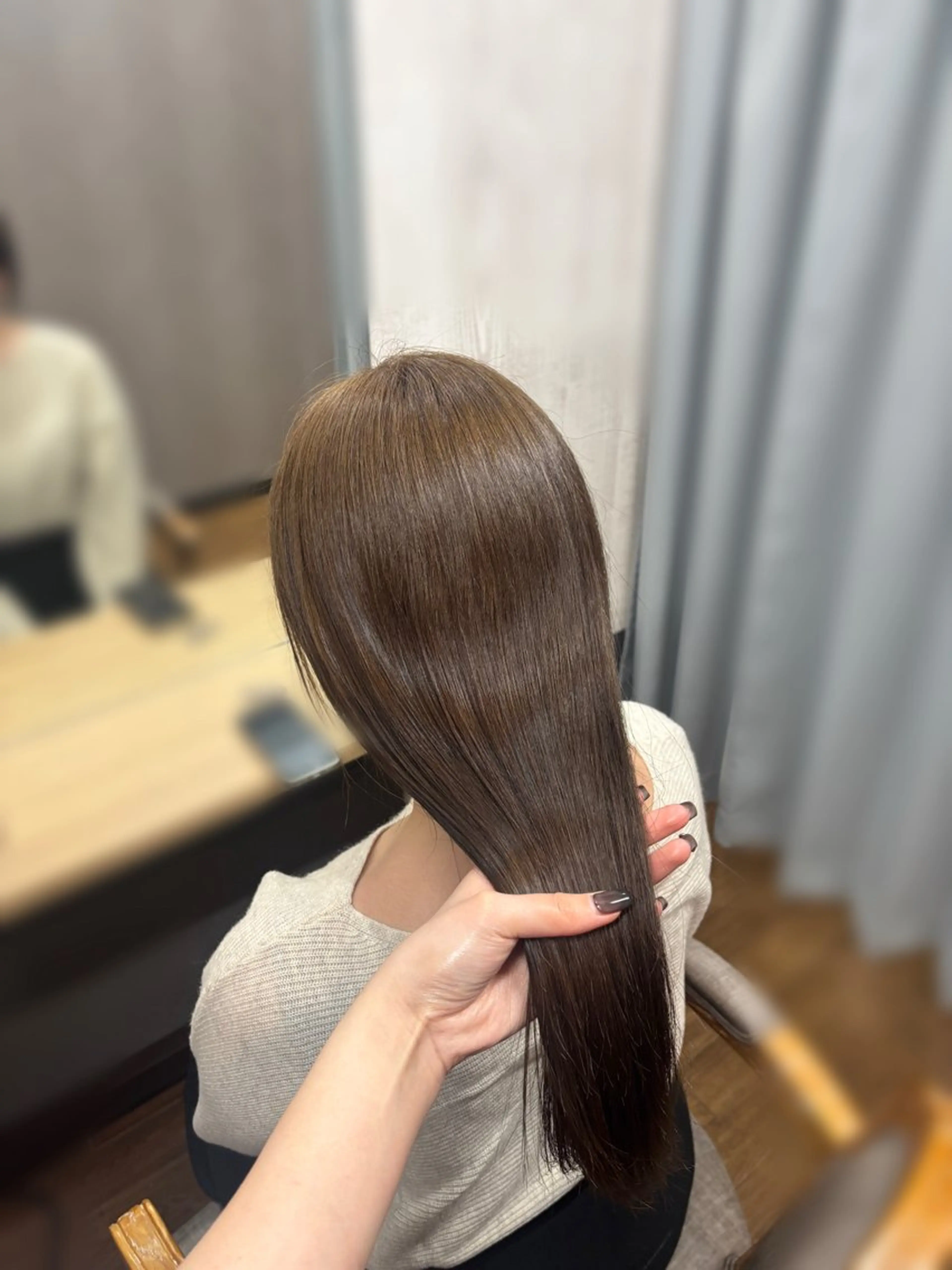 ロング カット ヘアカラー トリートメント 🩵 honoka🩵のヘアスタイル