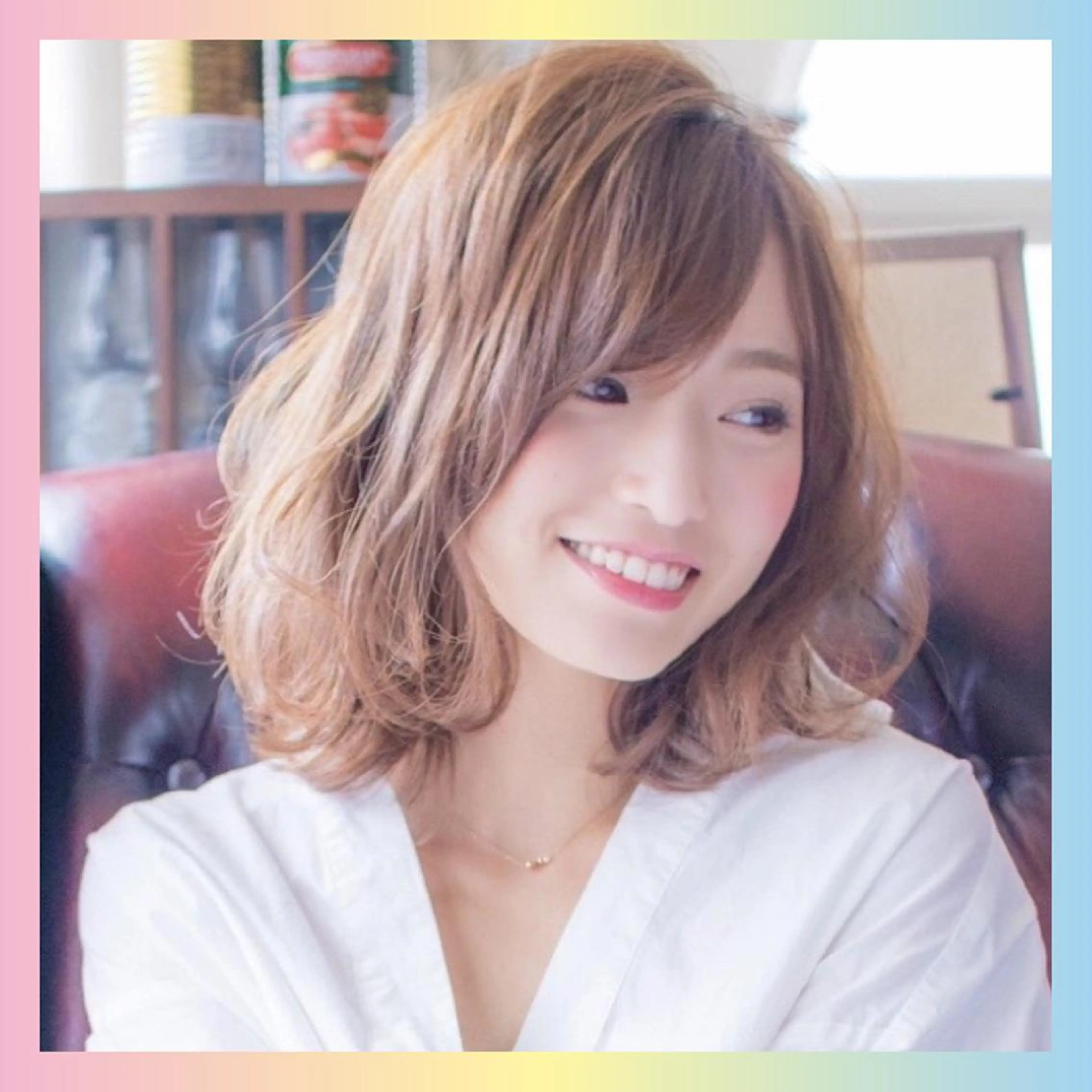 ミディアム 髪質改善 の達人/杉原碧仁のヘアスタイル