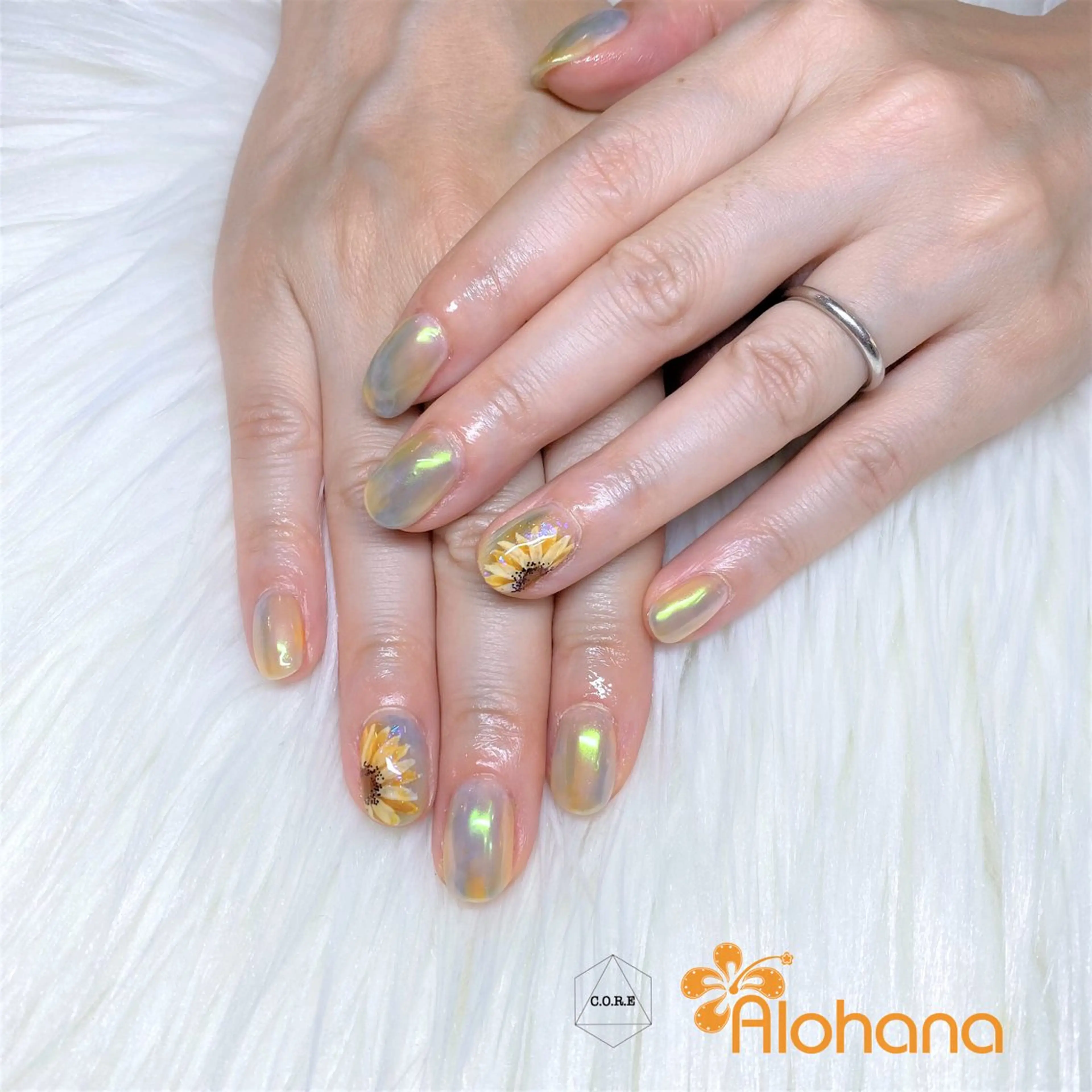 ネイル ハンドネイル Alohana Minaのネイルデザイン