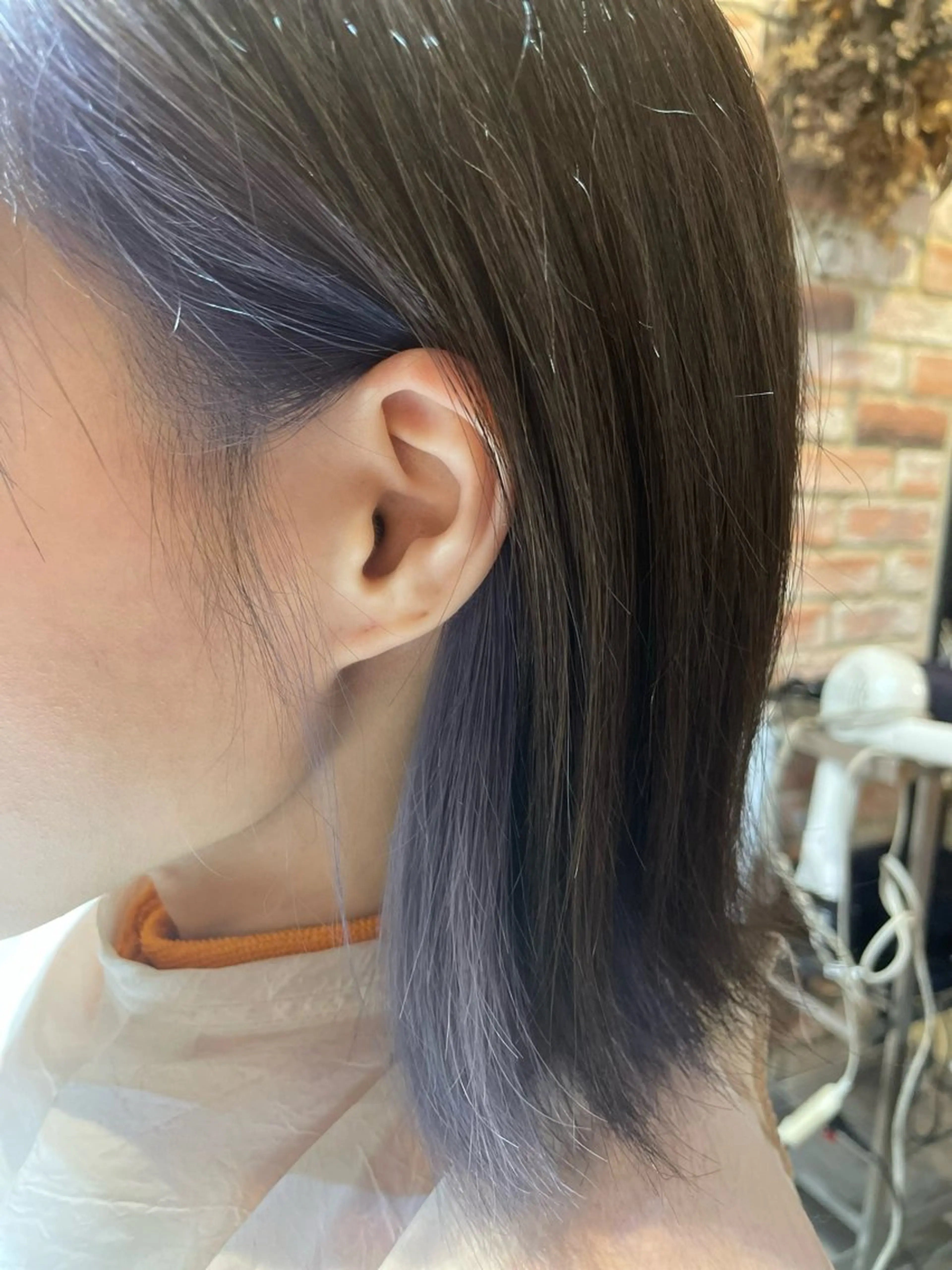 セミロング カラー カット ヘアカラー terra✂️ 佐伯 尚哉のヘアスタイル