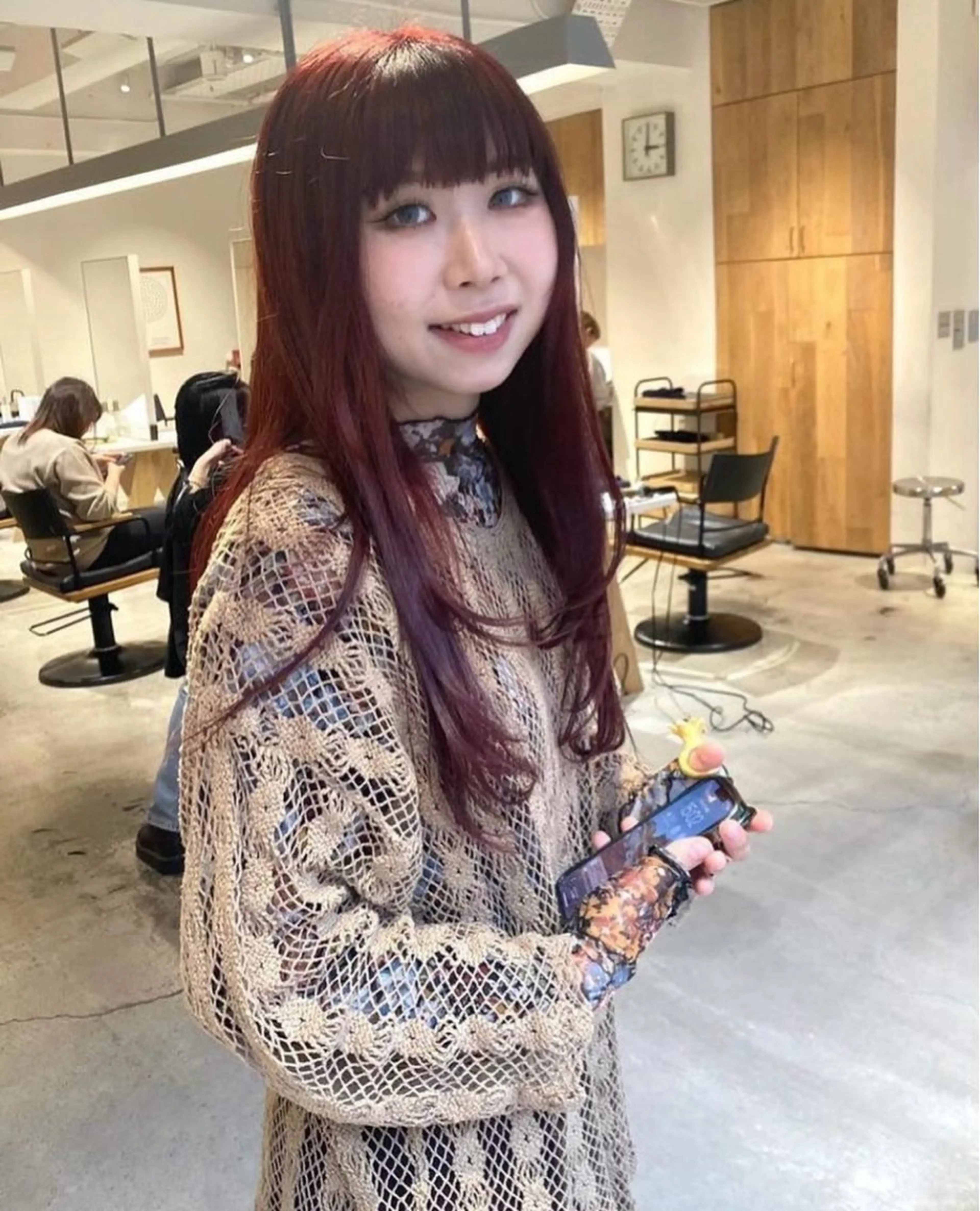 カラー AMATORA Sakuのヘアスタイル