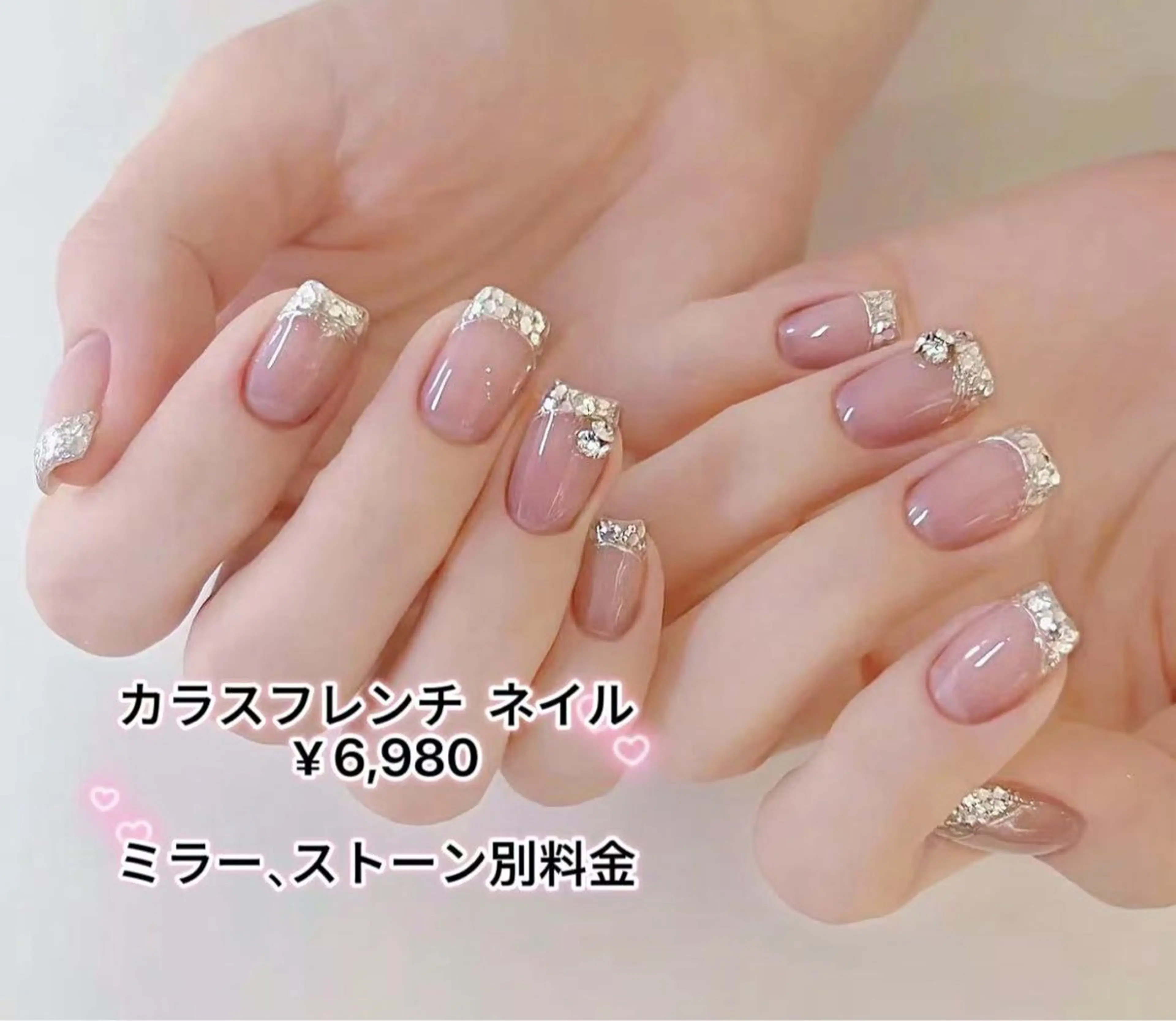 ネイル ハンドネイル ラベンダー💖日暮里 ルル💖ネイルのネイルデザイン