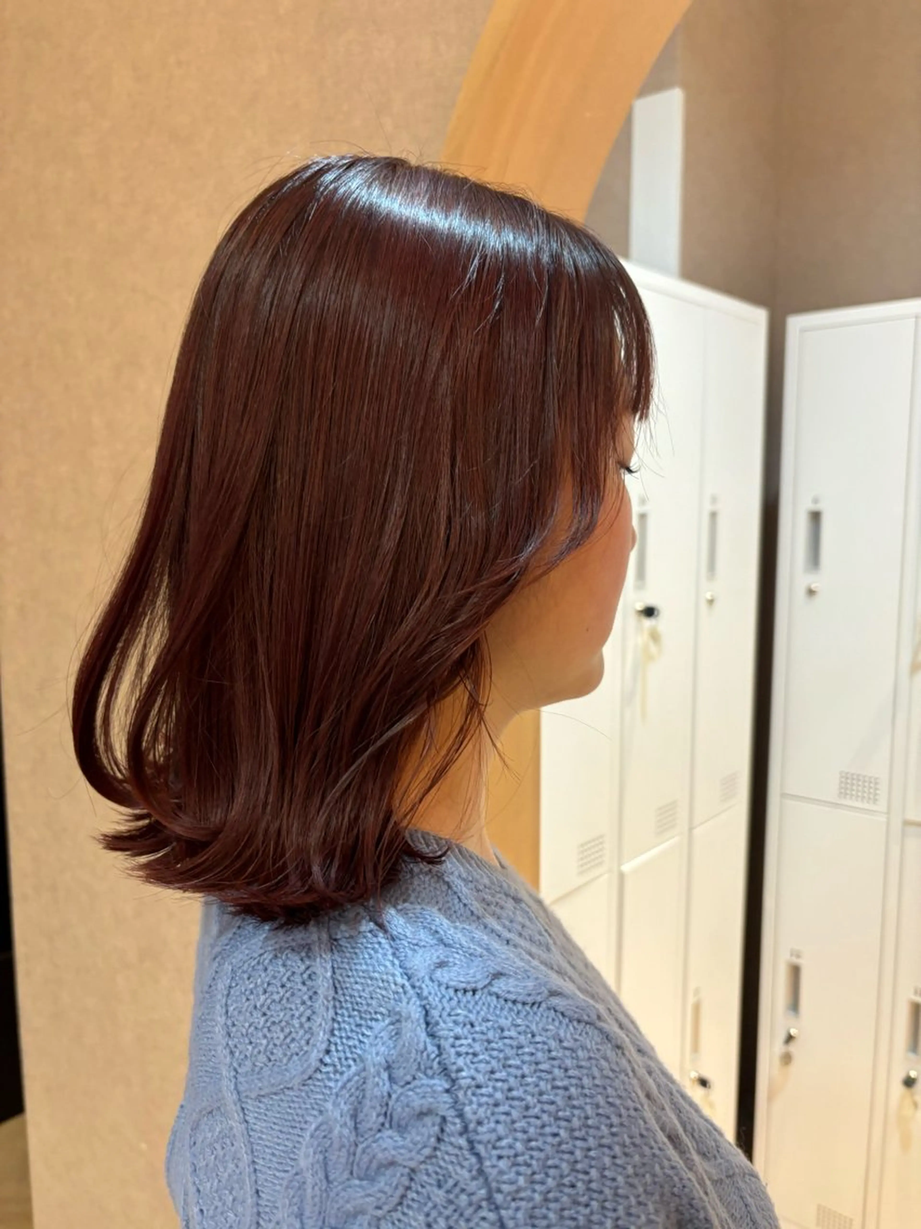 カラー ベージュカラー ブリーチ ブラウンカラー ダブルカラー グレージュ Wカラー/レイヤー /ボブ/otohaのヘアスタイル