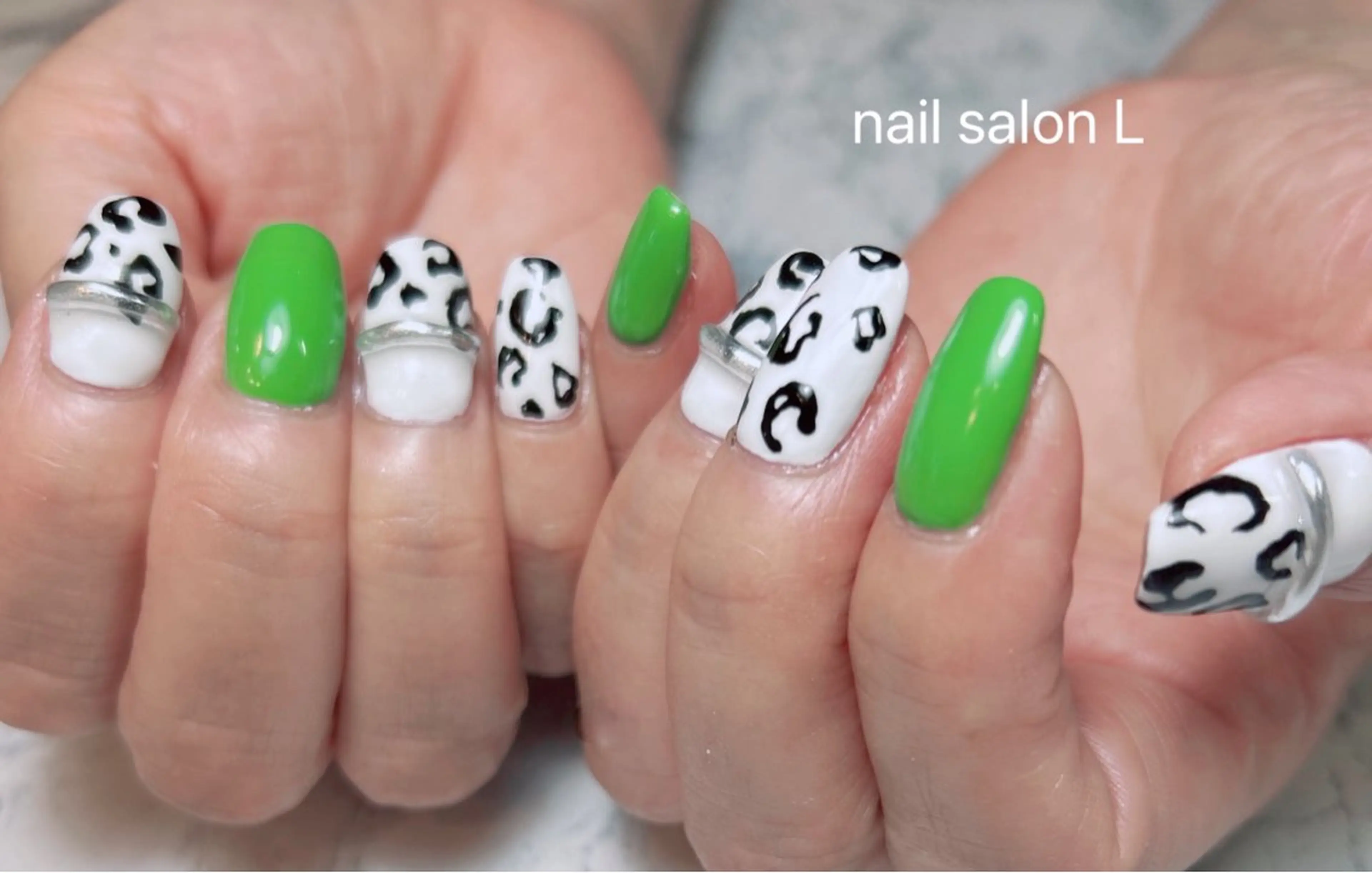 ネイル ハンドネイル 吉川市 ネイルサロンLのネイルデザイン