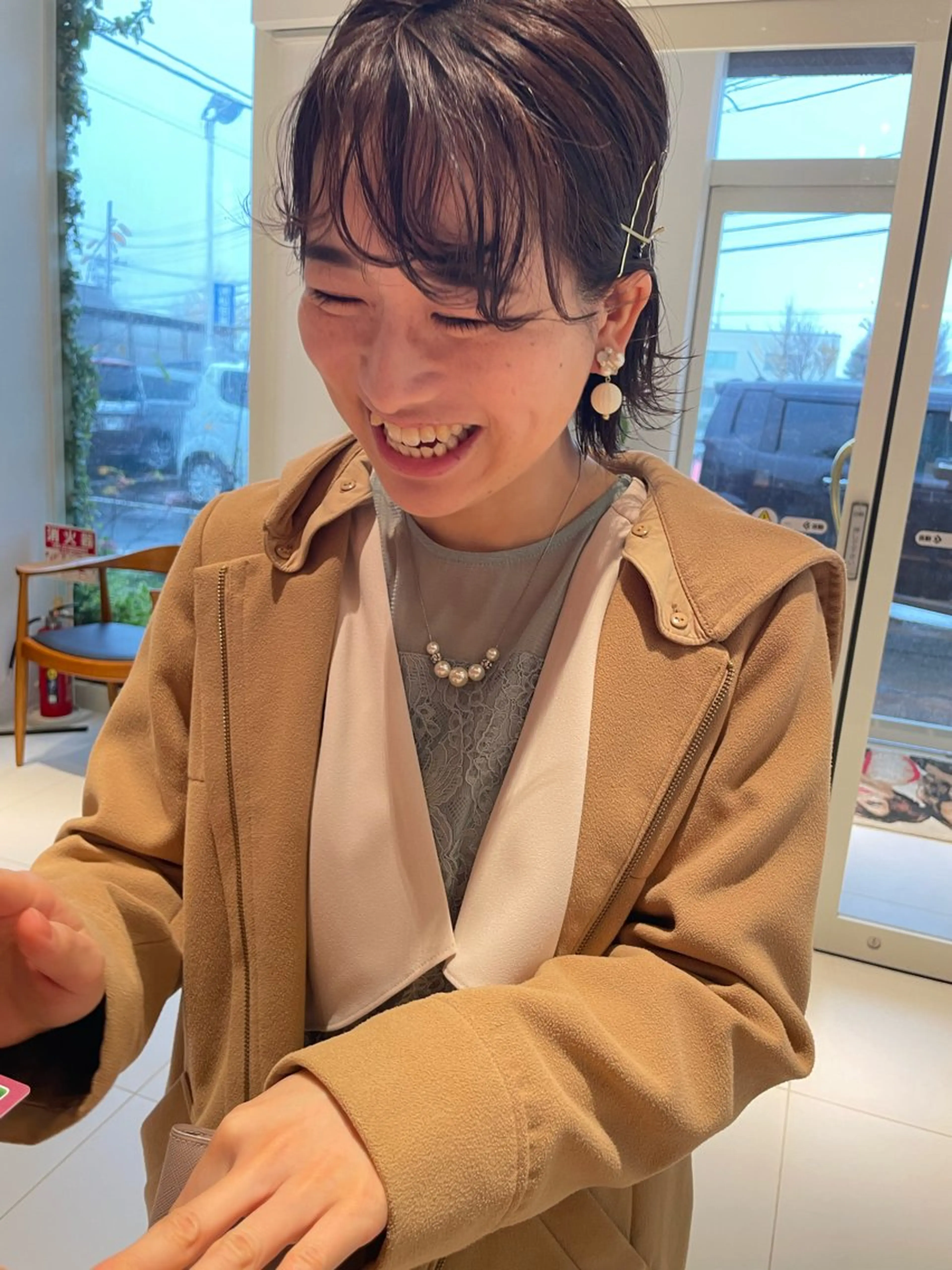 ヘアアレンジ ボブ 鶴岡で縮毛矯正なら お任せ！ハヤシナオミのヘアスタイル