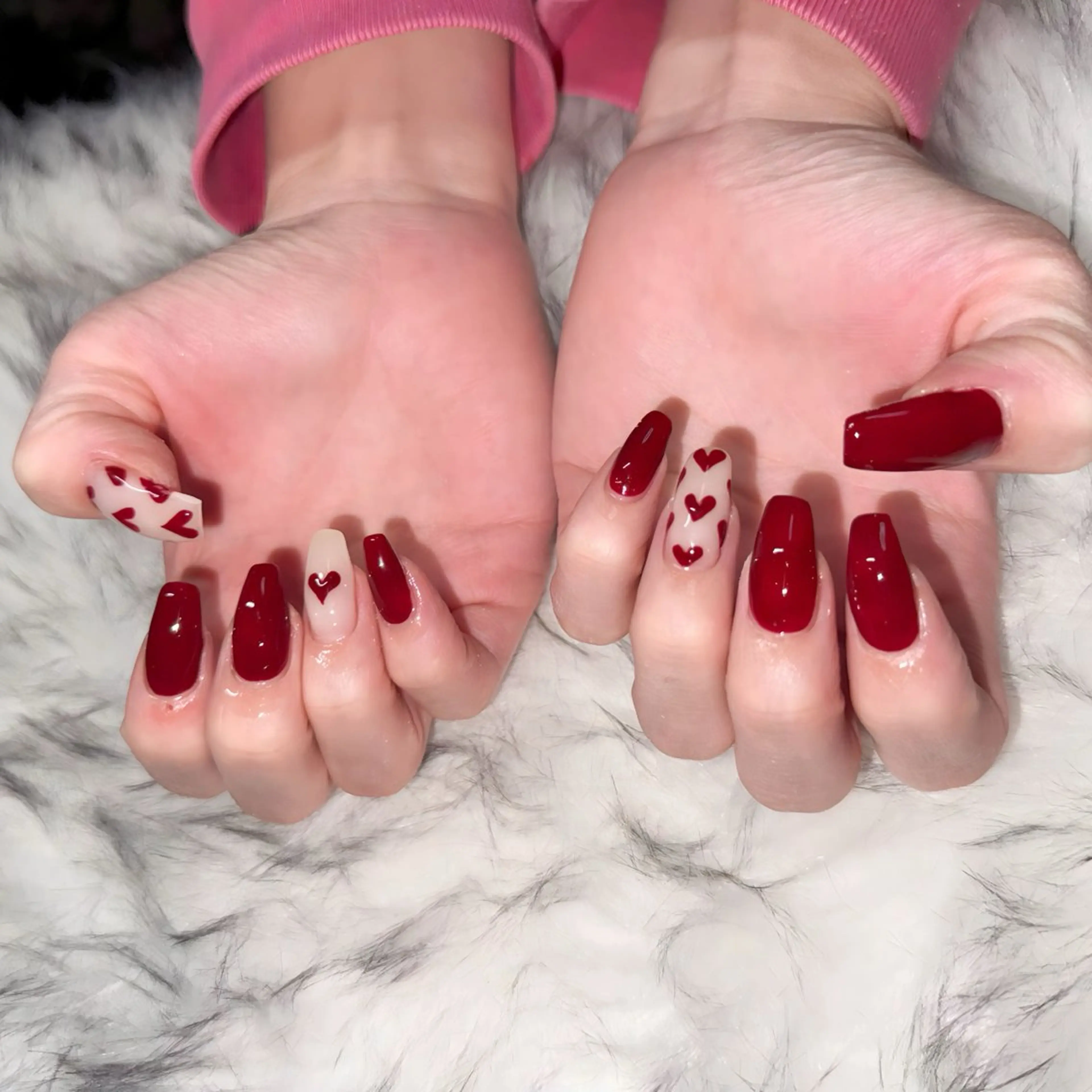 セミロング ハンドネイル mao .のネイルデザイン