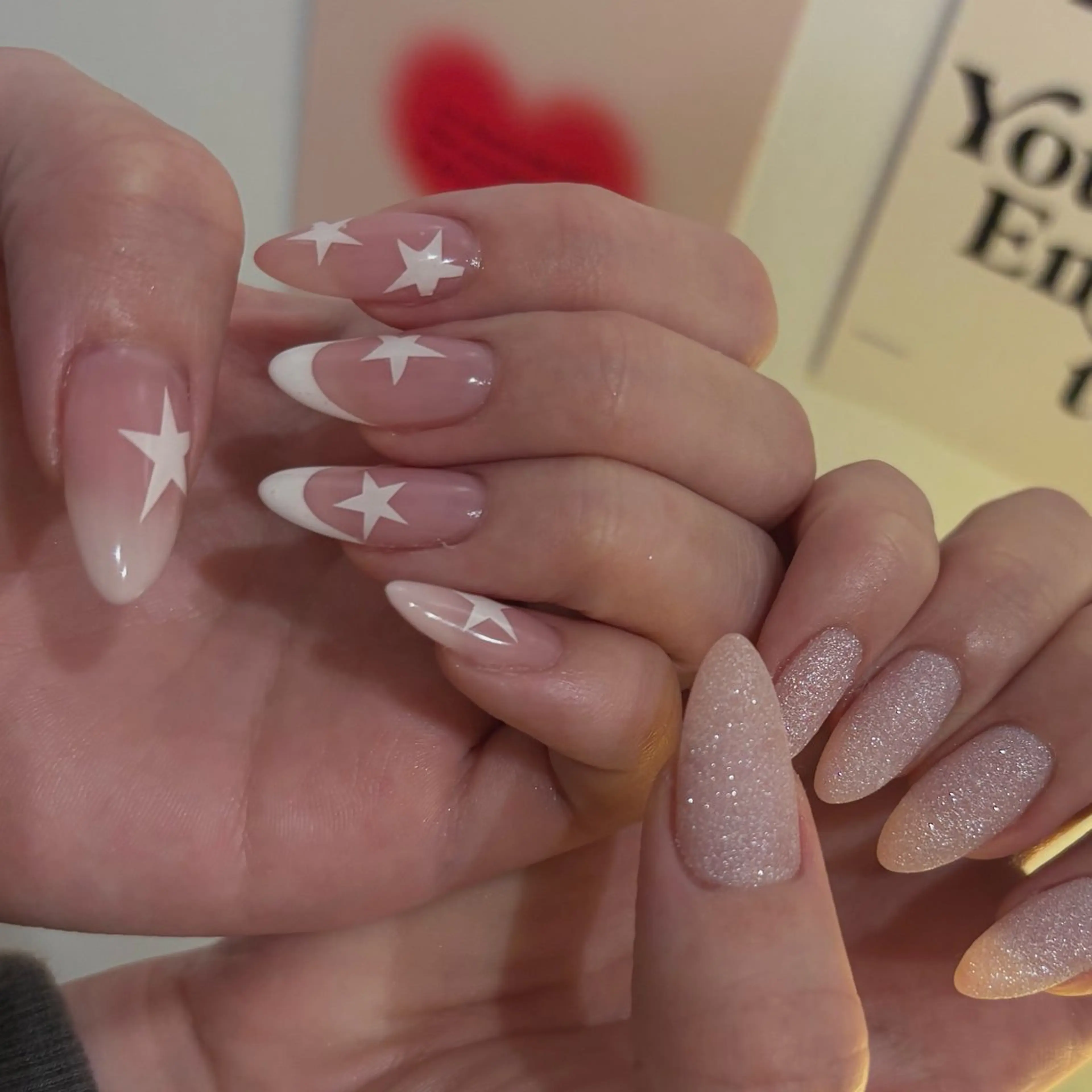 ネイル 韓国ワンホンネイル 🐈‍⬛natsuのネイルデザイン