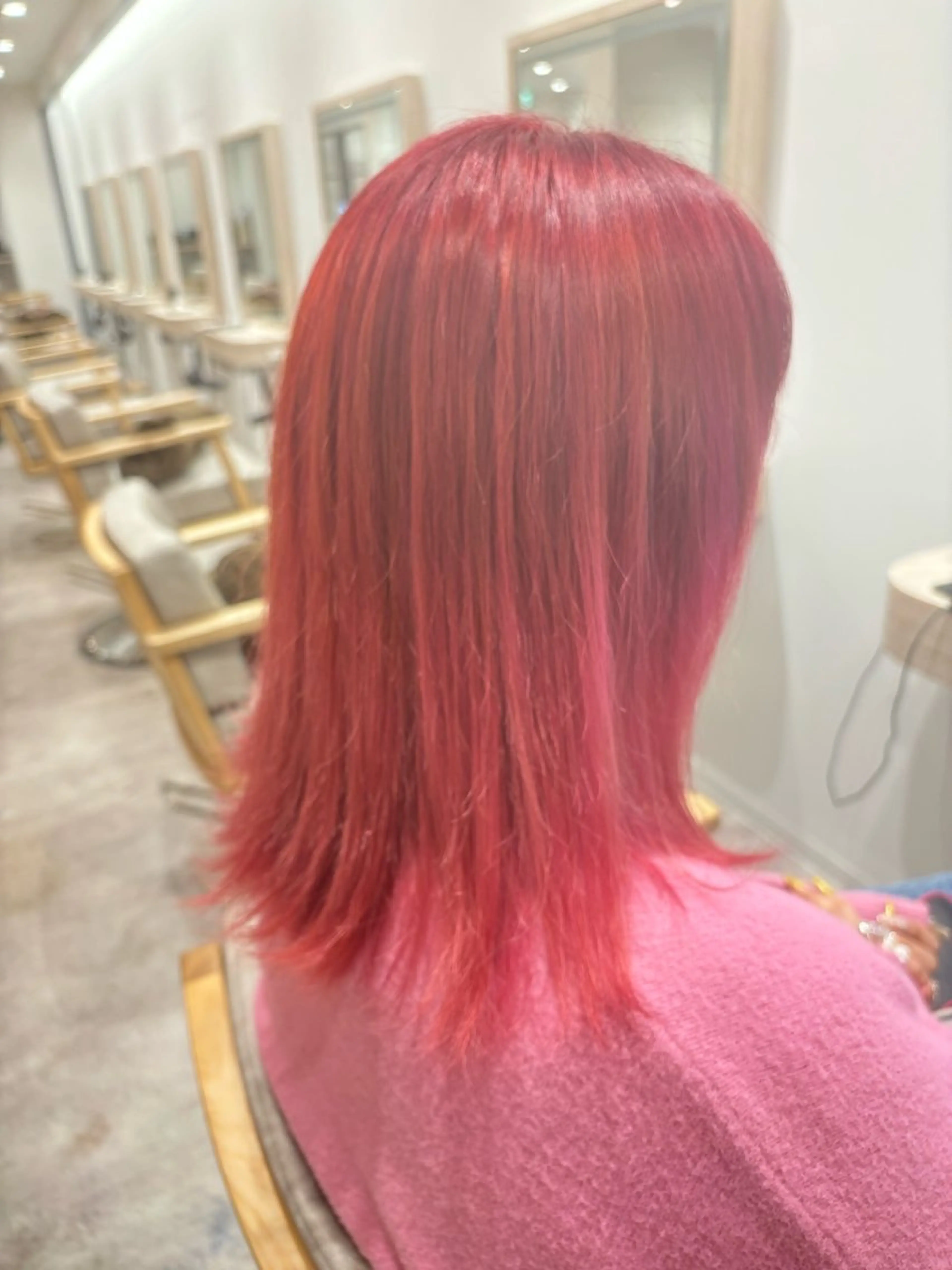 ミディアム カラー 🫶みゅう🫶 カットモデル募集中のヘアスタイル