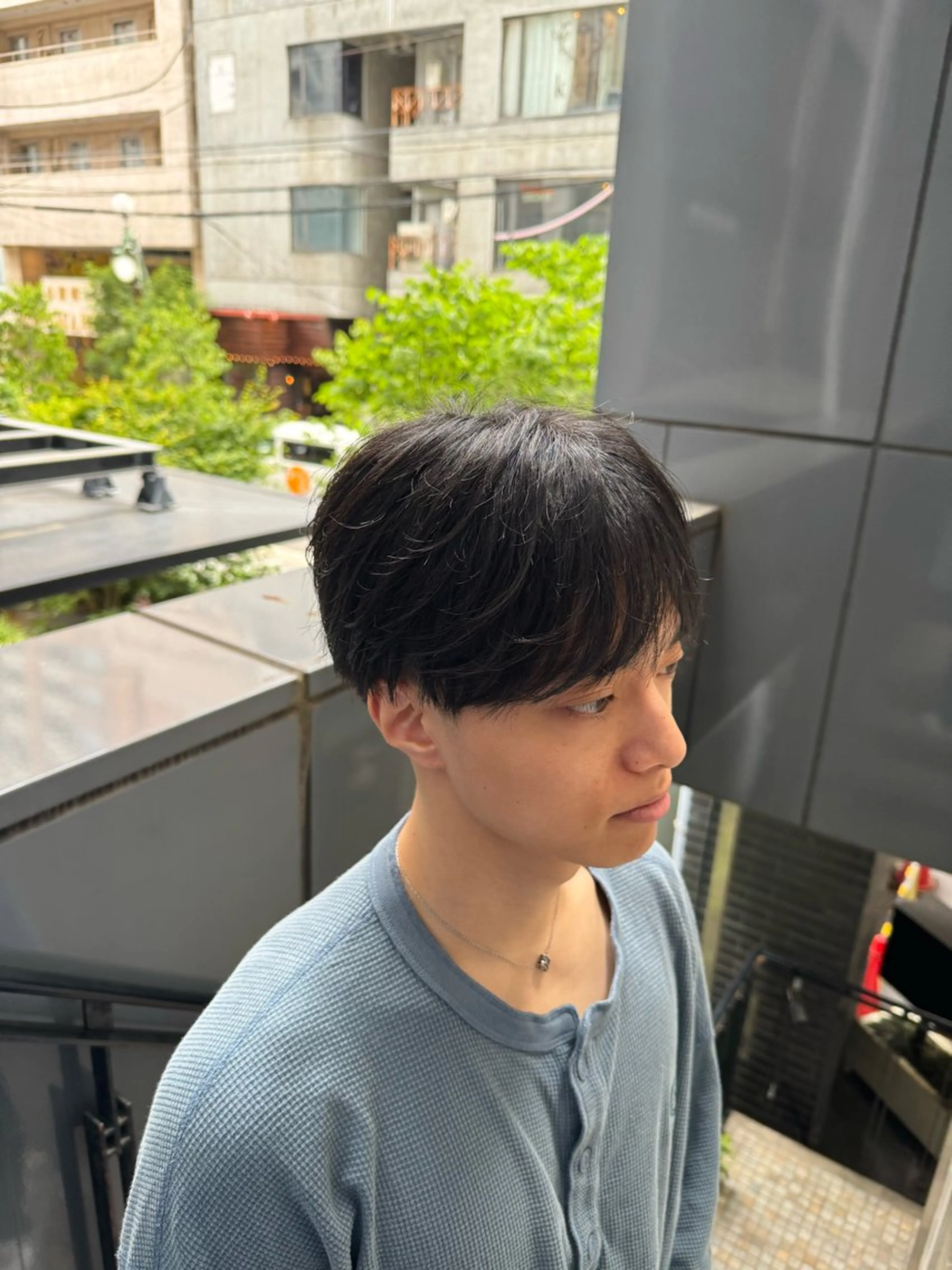 メンズ カット トリートメント 河野 悠のヘアスタイル
