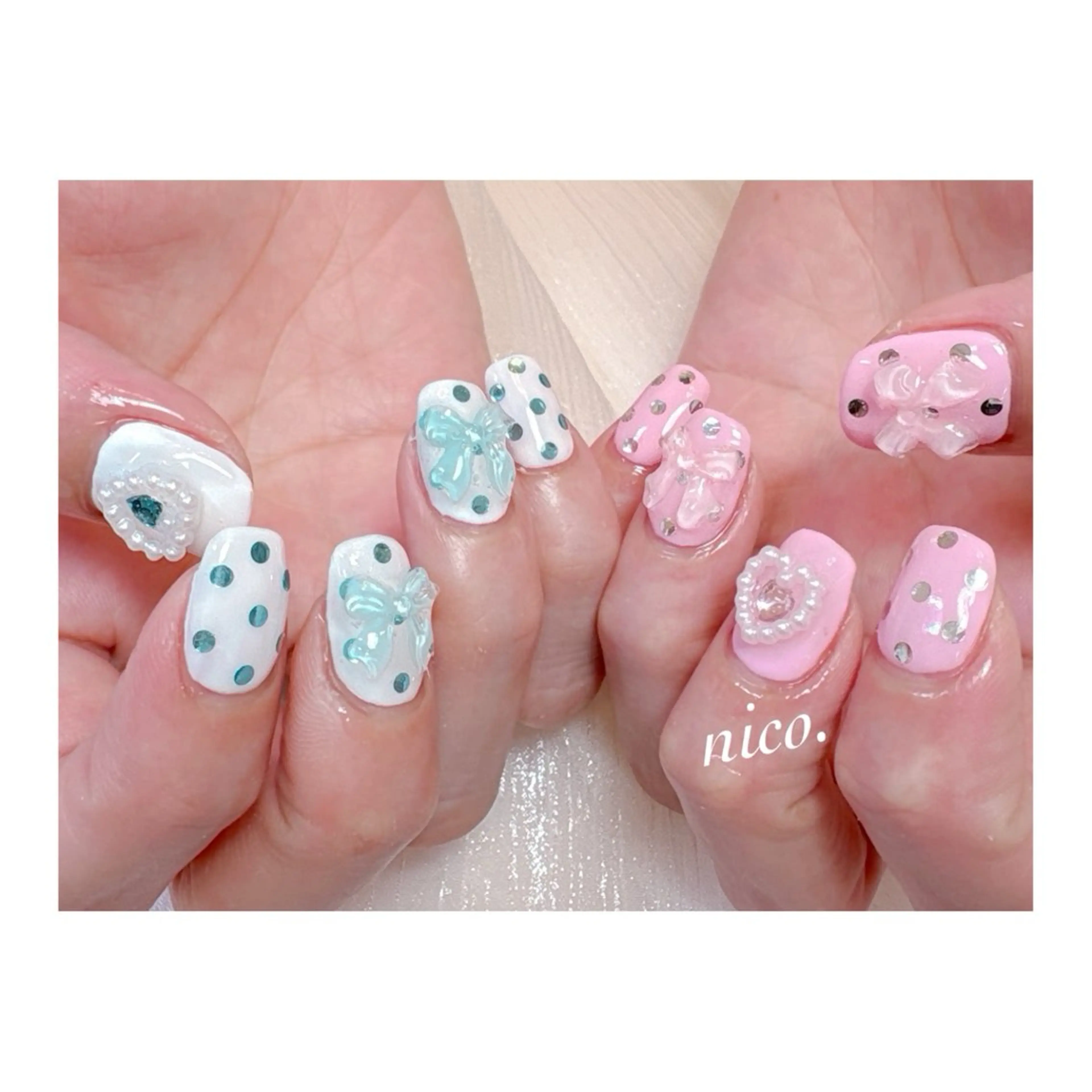 ネイル ハンドネイル フットネイル nailsalon nico.のネイルデザイン