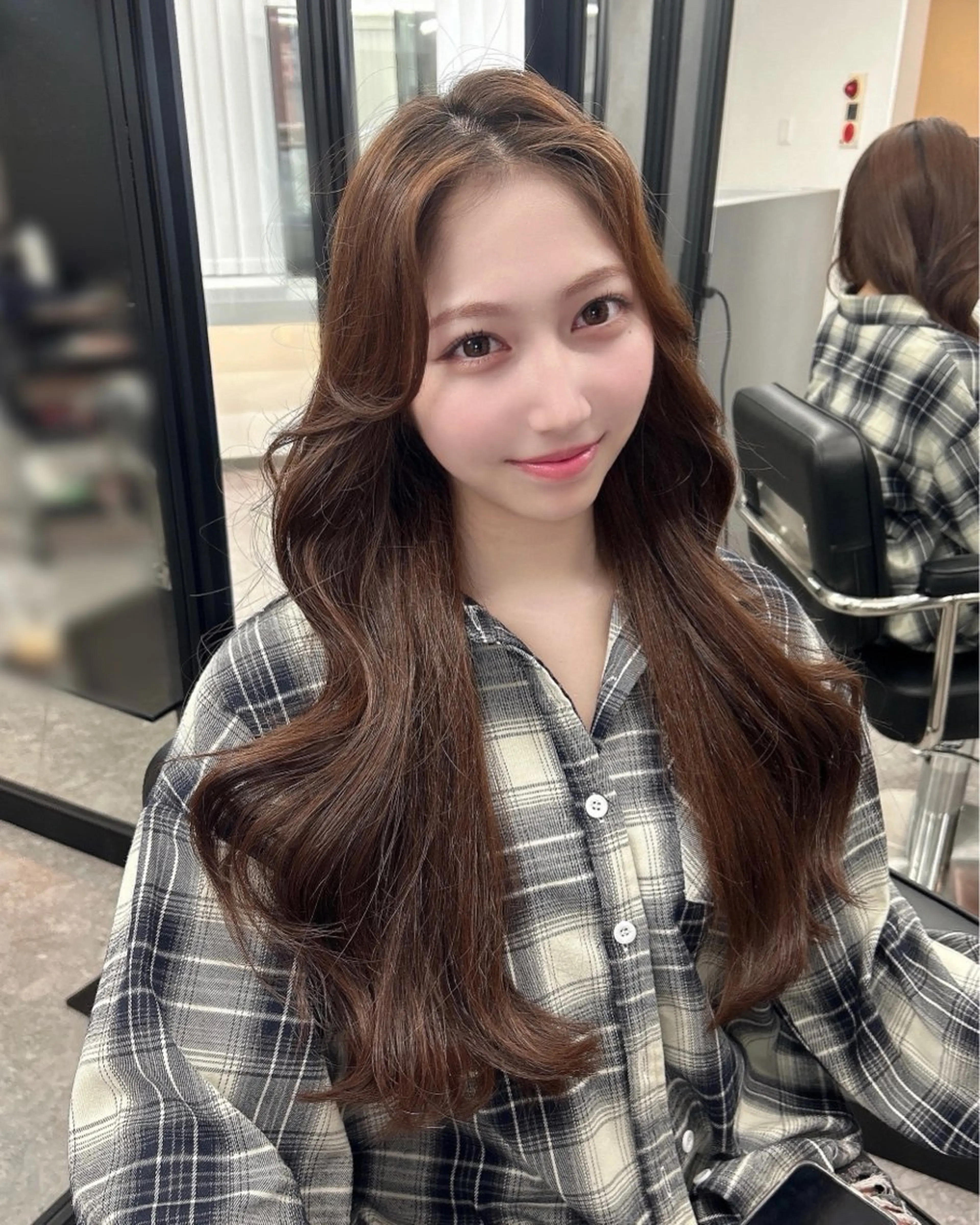 ロング nanaka 🤍韓国ワンホンヘアのヘアスタイル