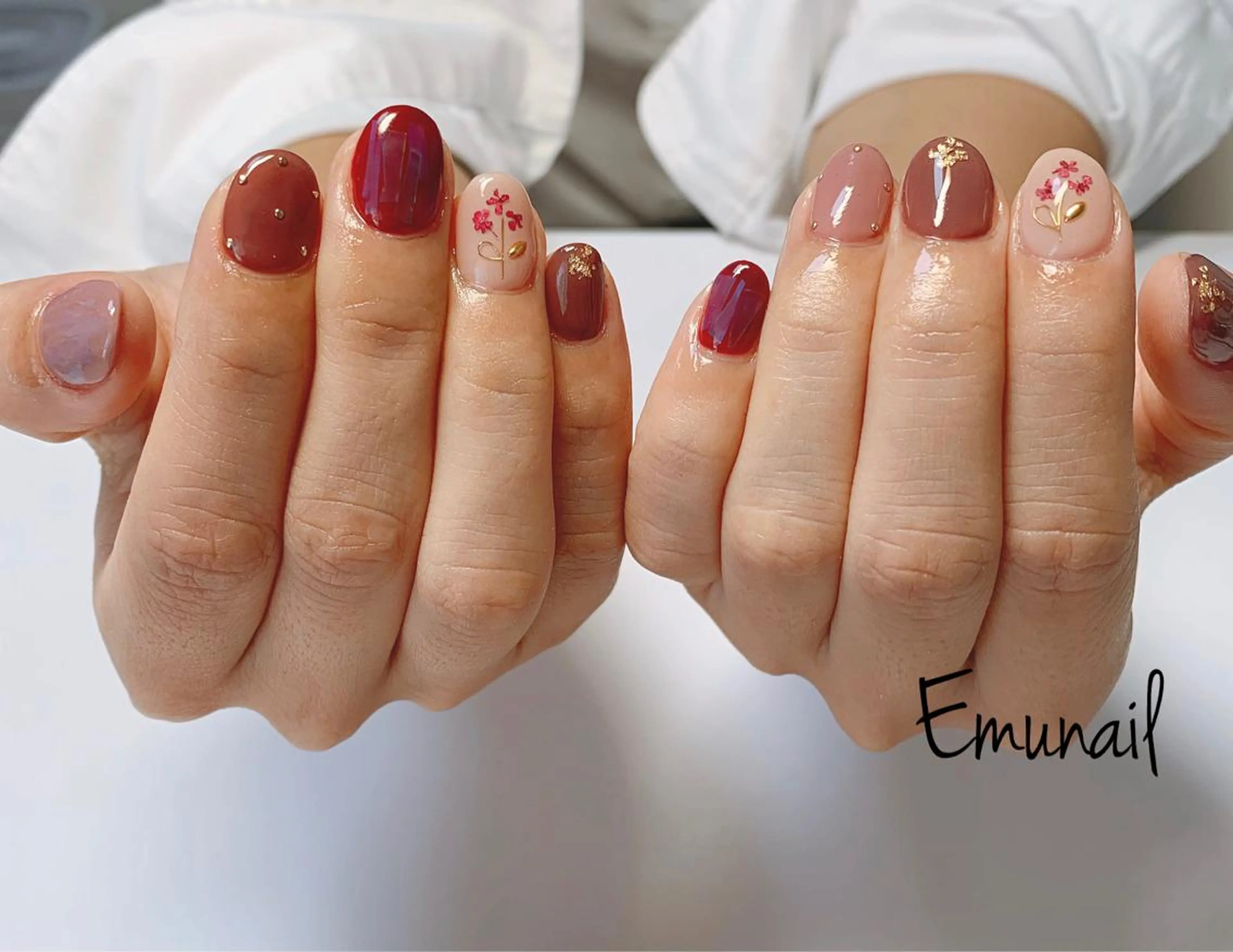 ネイル ハンドネイル Emu Nailのネイルデザイン