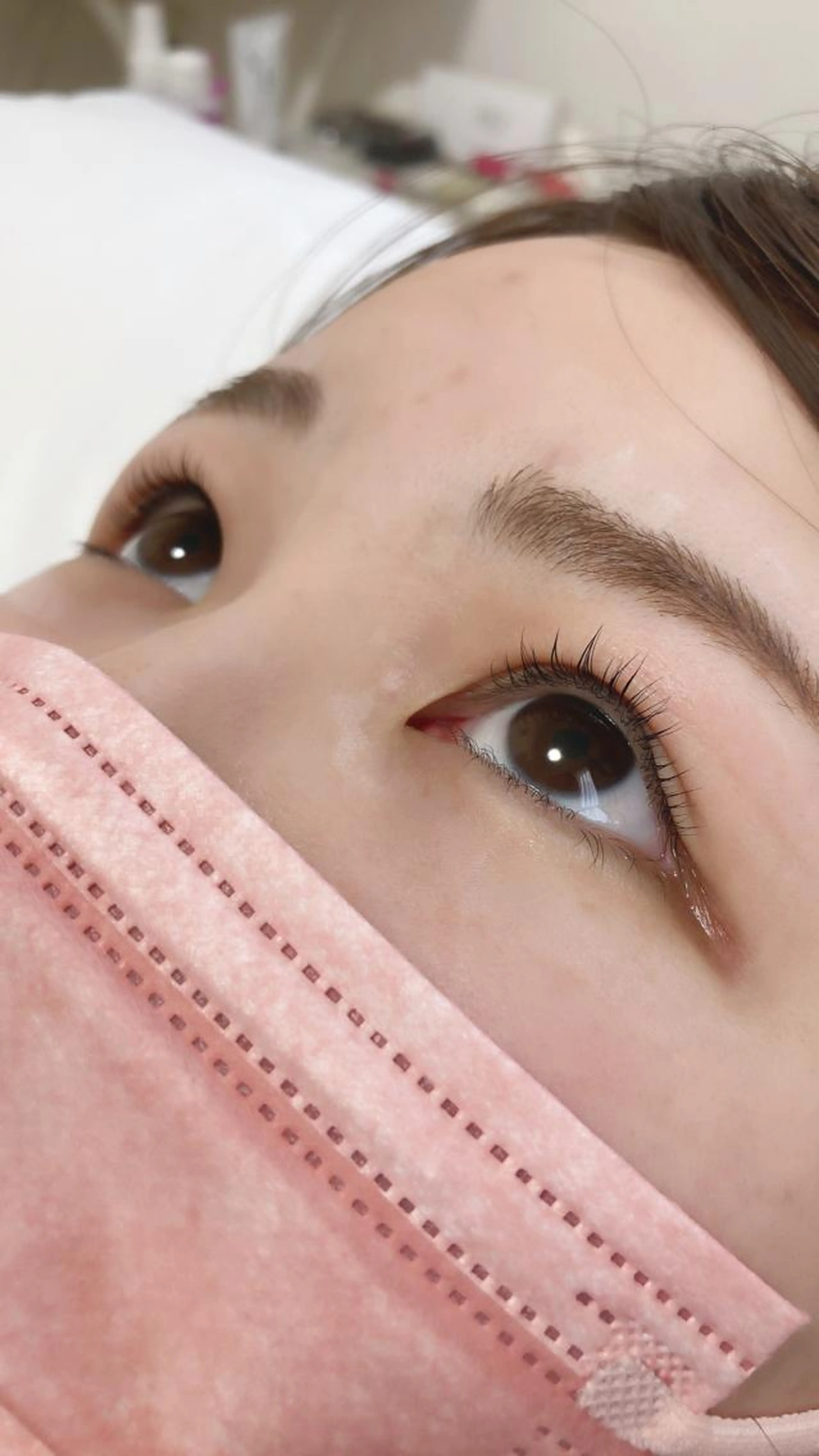 ラッシュリフト　下まつげのみの写真