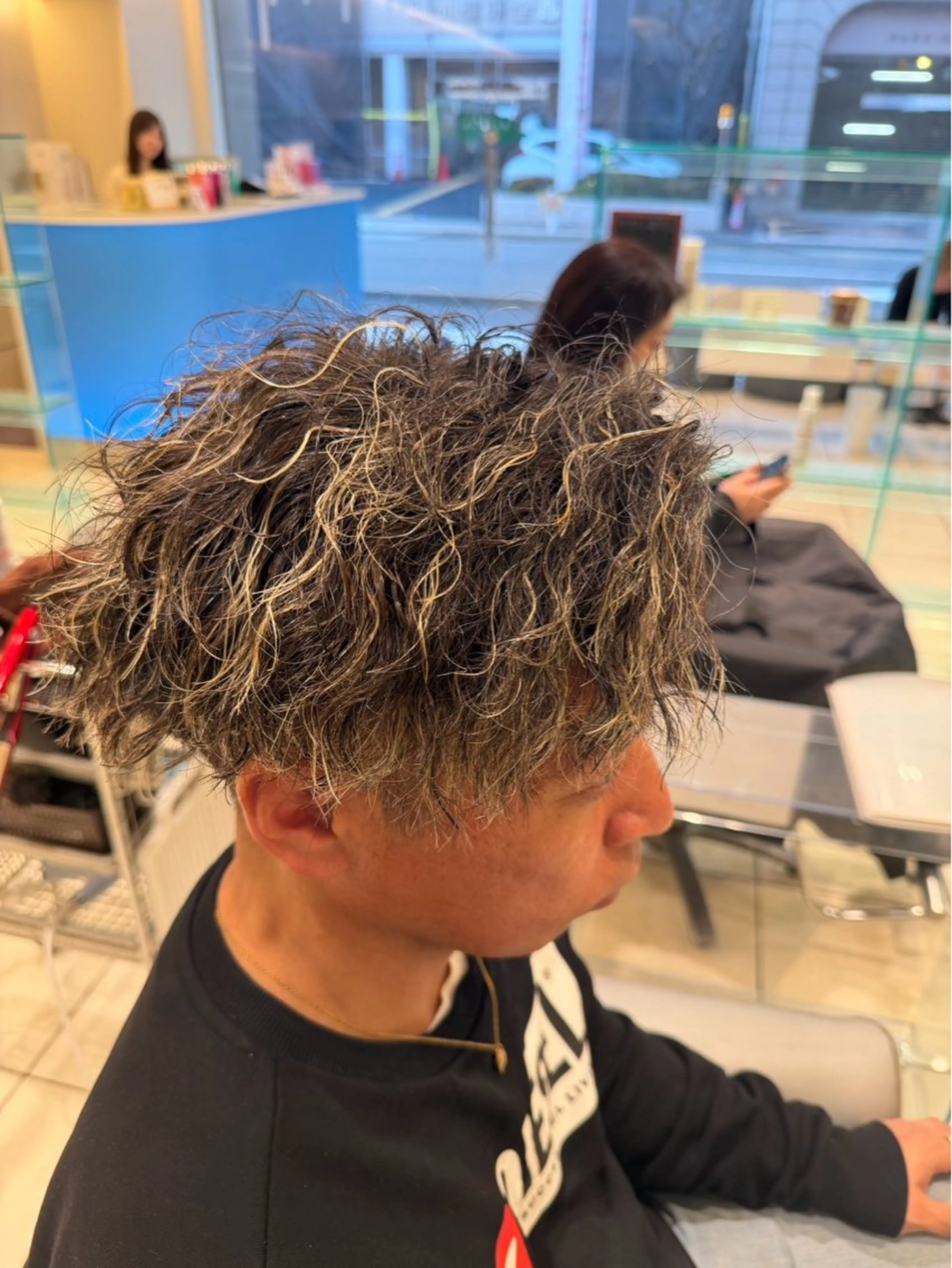 カラー パーマ メンズ カット パーマ かいき/メンズ パーマ/メンズ特化のヘアスタイル