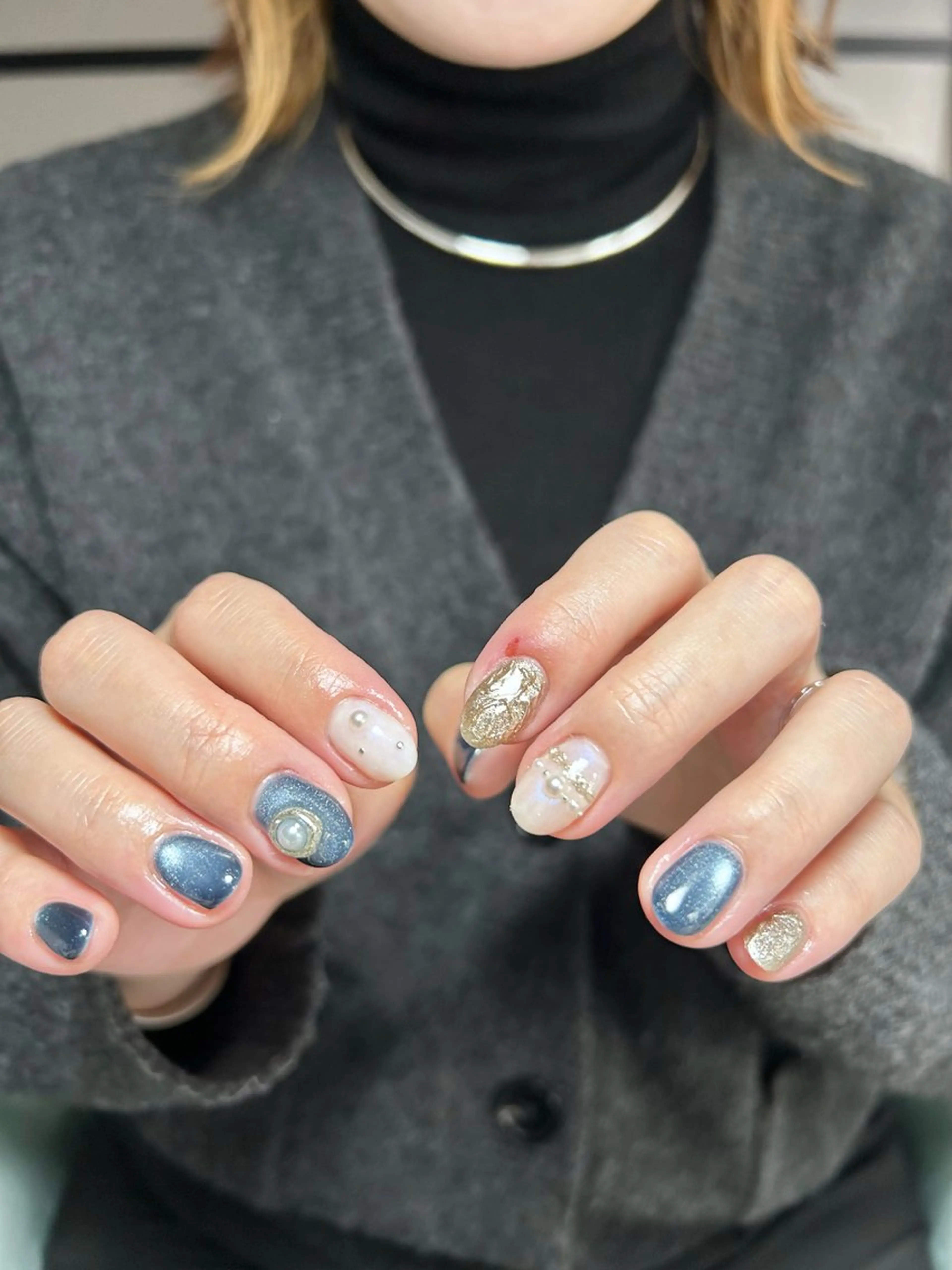 ネイル ニュアンスネイル ハンドネイル フットネイル TESORO nailのネイルデザイン