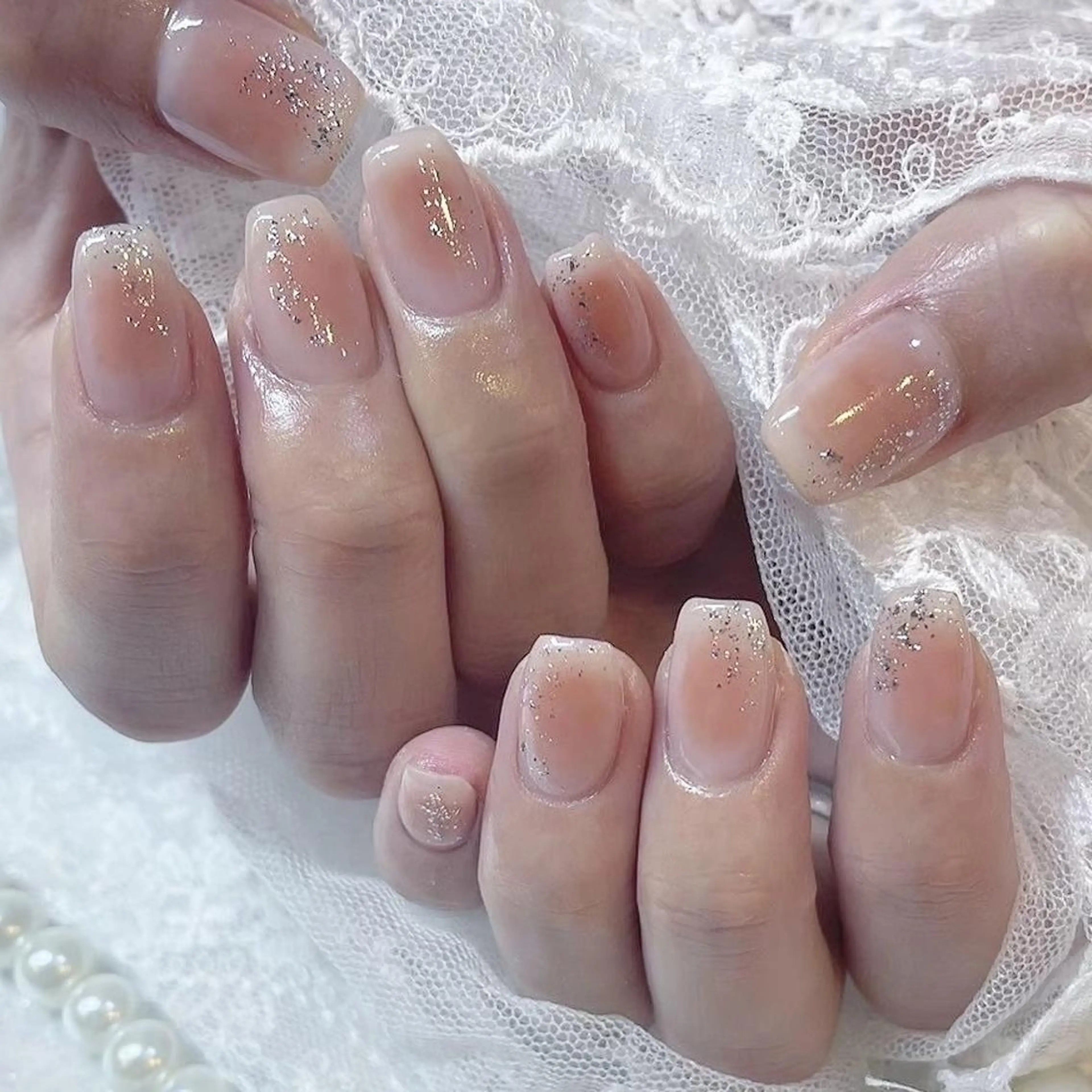 ネイル ジェルネイル 韓国ネイル 持ち込み ワンカラーネイル ワンホンネイル ハンドネイル fiore nail 🦋のネイルデザイン