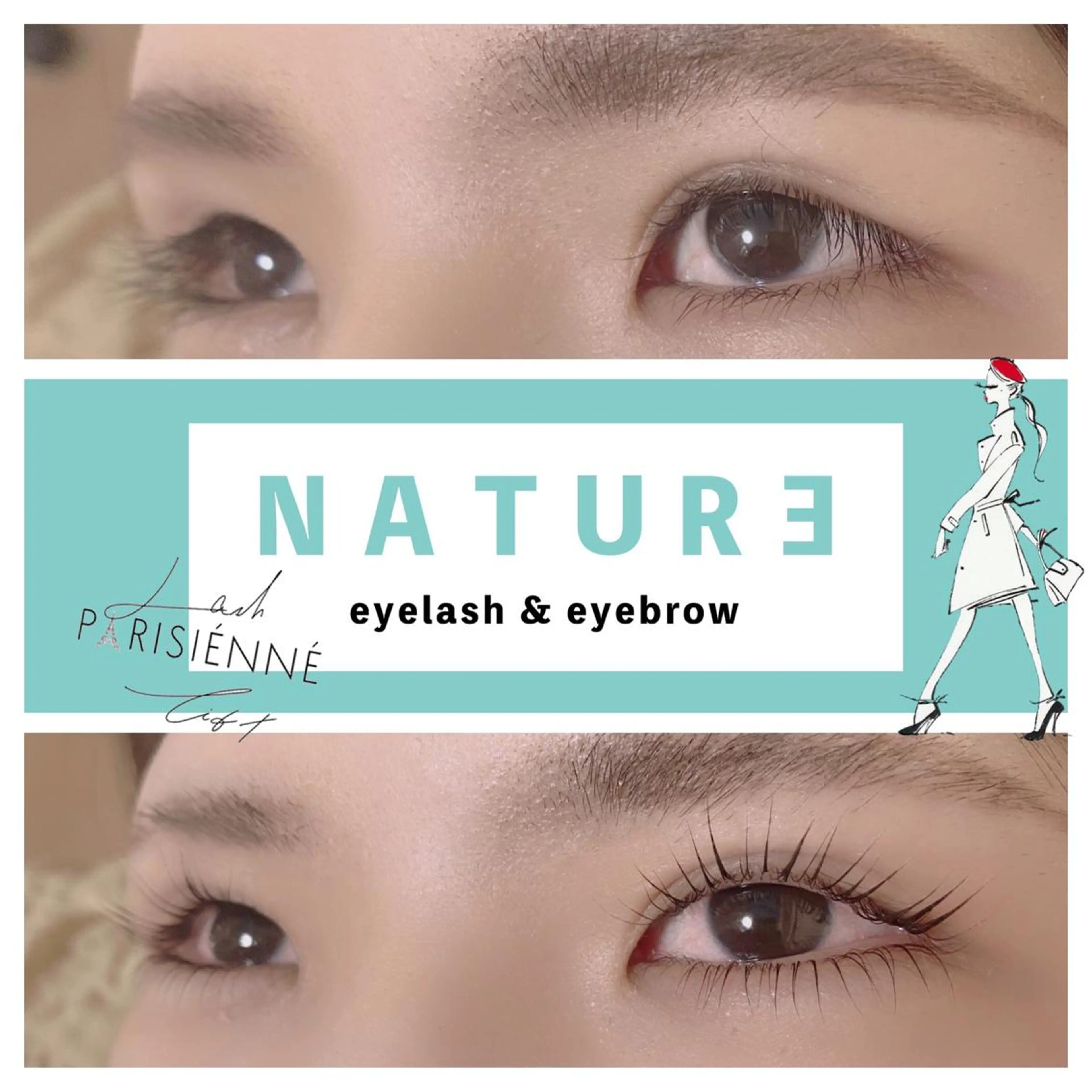 マツエク・マツパ NATURE MIYUのマツエク・マツパデザイン