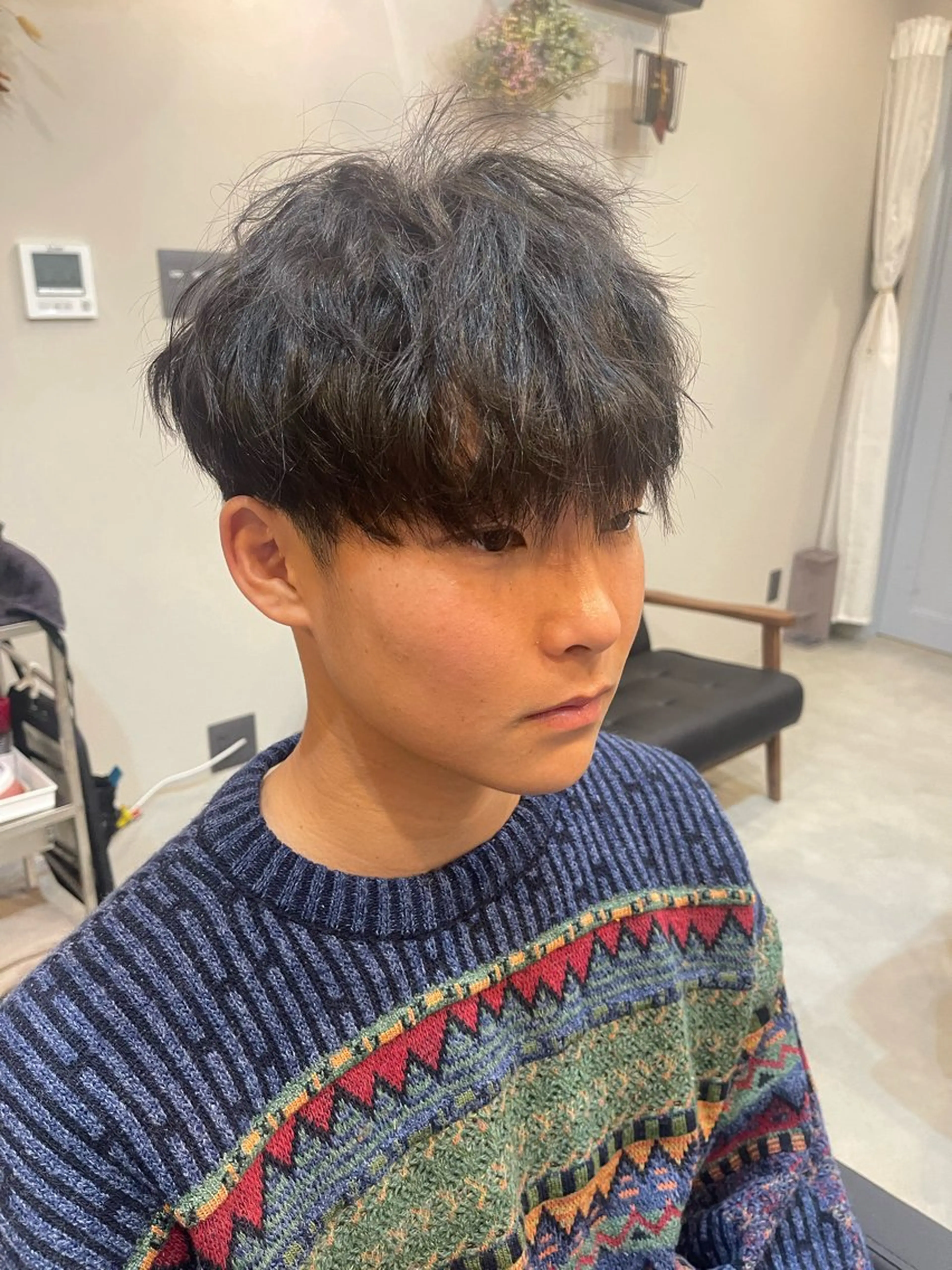 ショート パーマ nowhere ノーウェアのヘアスタイル