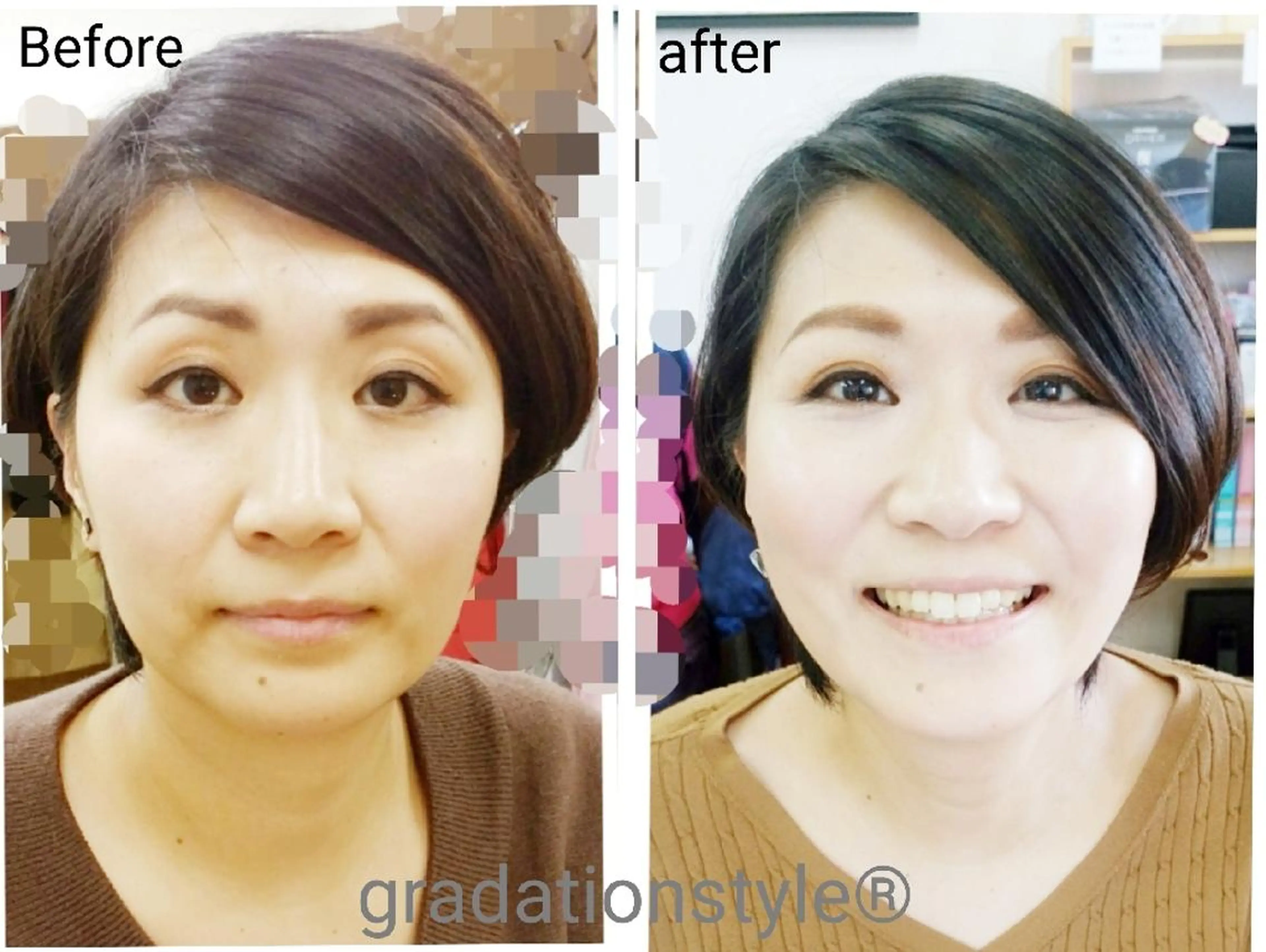 マツエク・マツパ ヘアアレンジ アイブロウ 眉カラー パリジェンヌラッシュリフト 🎼グラデーション スタイル札幌♫*✧のマツエク・マツパデザイン