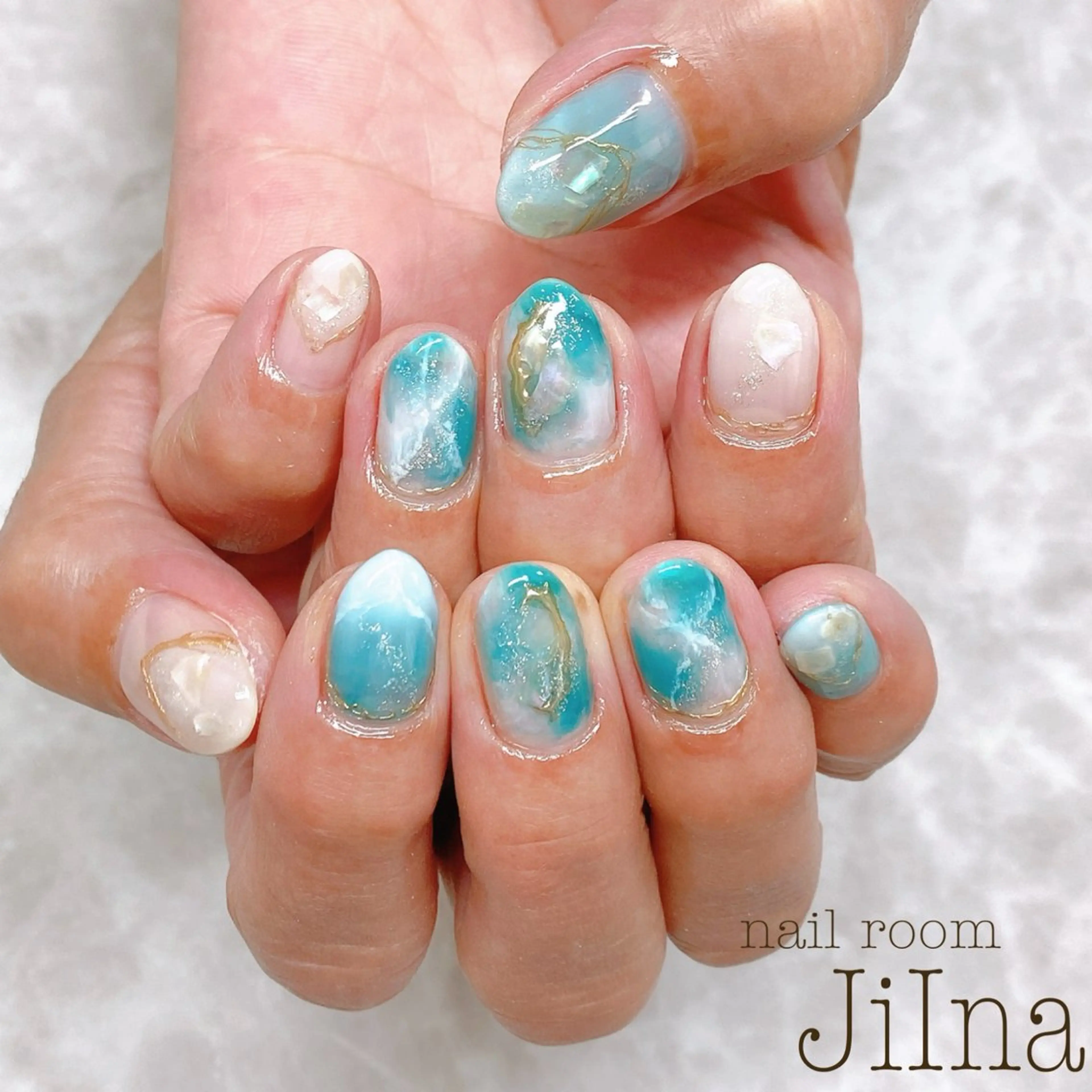 ネイル 持ち込み JiIna nailのネイルデザイン