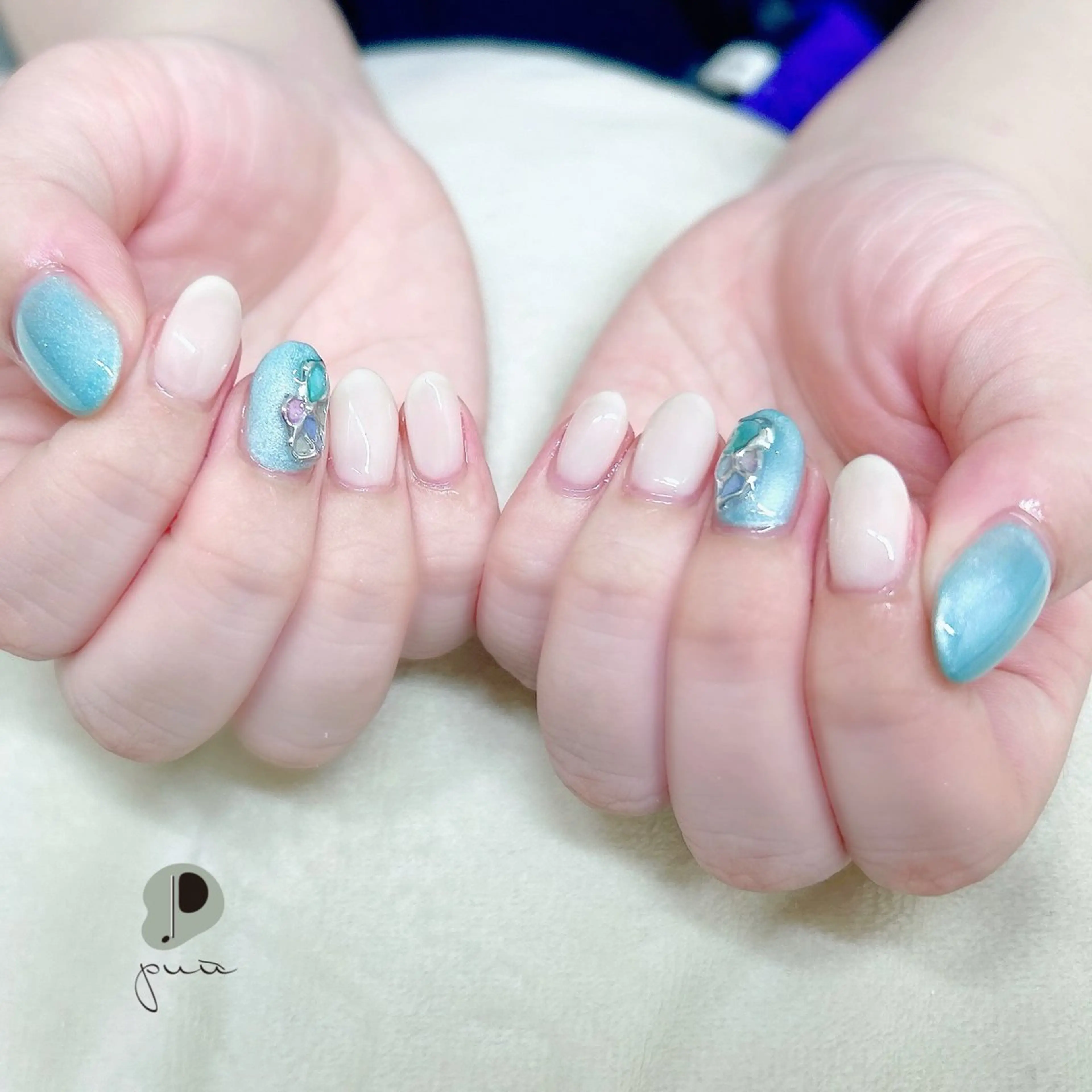 ネイル ジェルネイル ワンカラーネイル 夏ネイル ハンドネイル puu kyoto所属・Nail salon puu kyotoのネイルデザイン