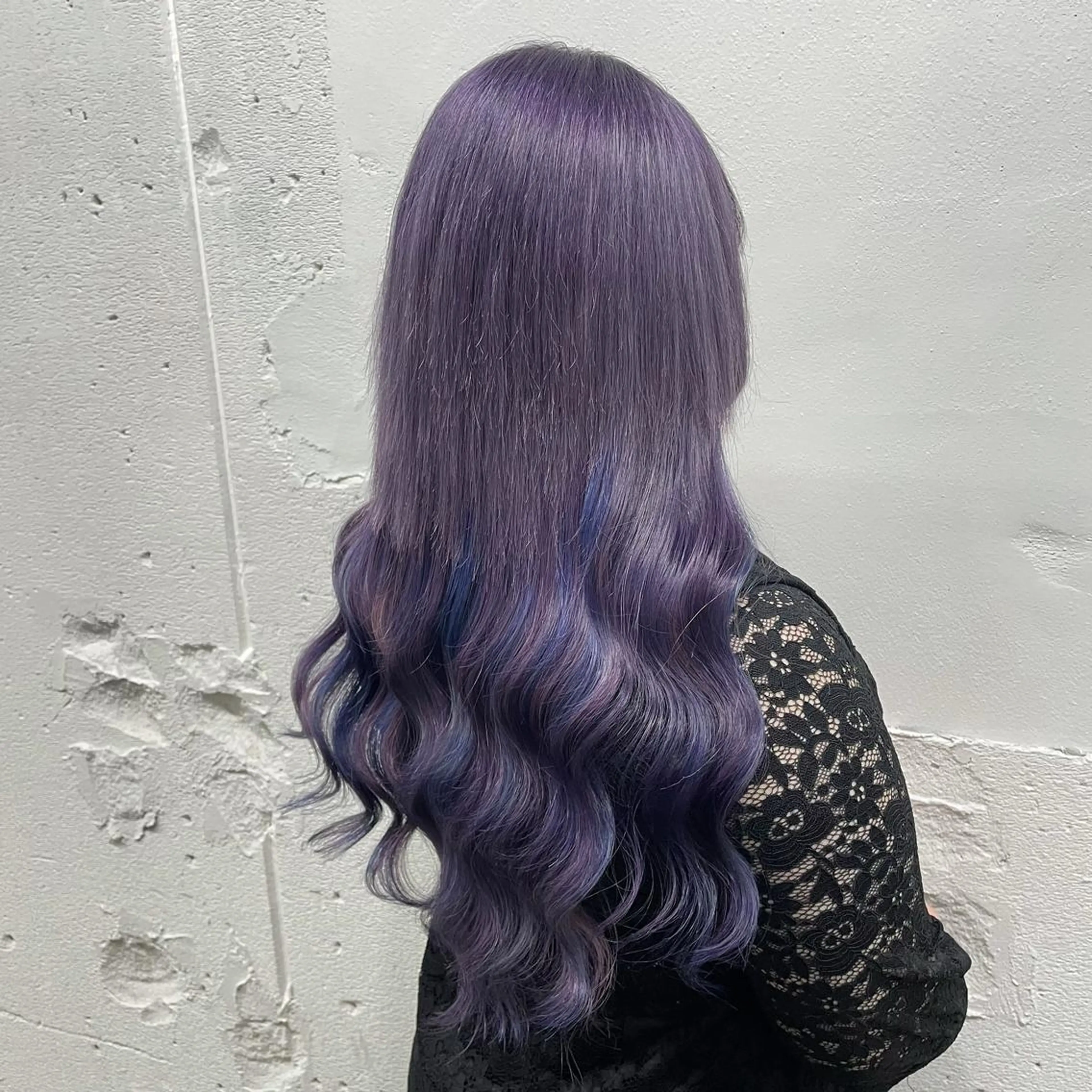 ロング カラー シールエクステ バレイヤージュ ミストバング ダブルカラー  フェイスフレーミング ヘアカラー エクステ 🧡艶髪ちゅるん髪 🫧🧡YUKI❄️のヘアスタイル