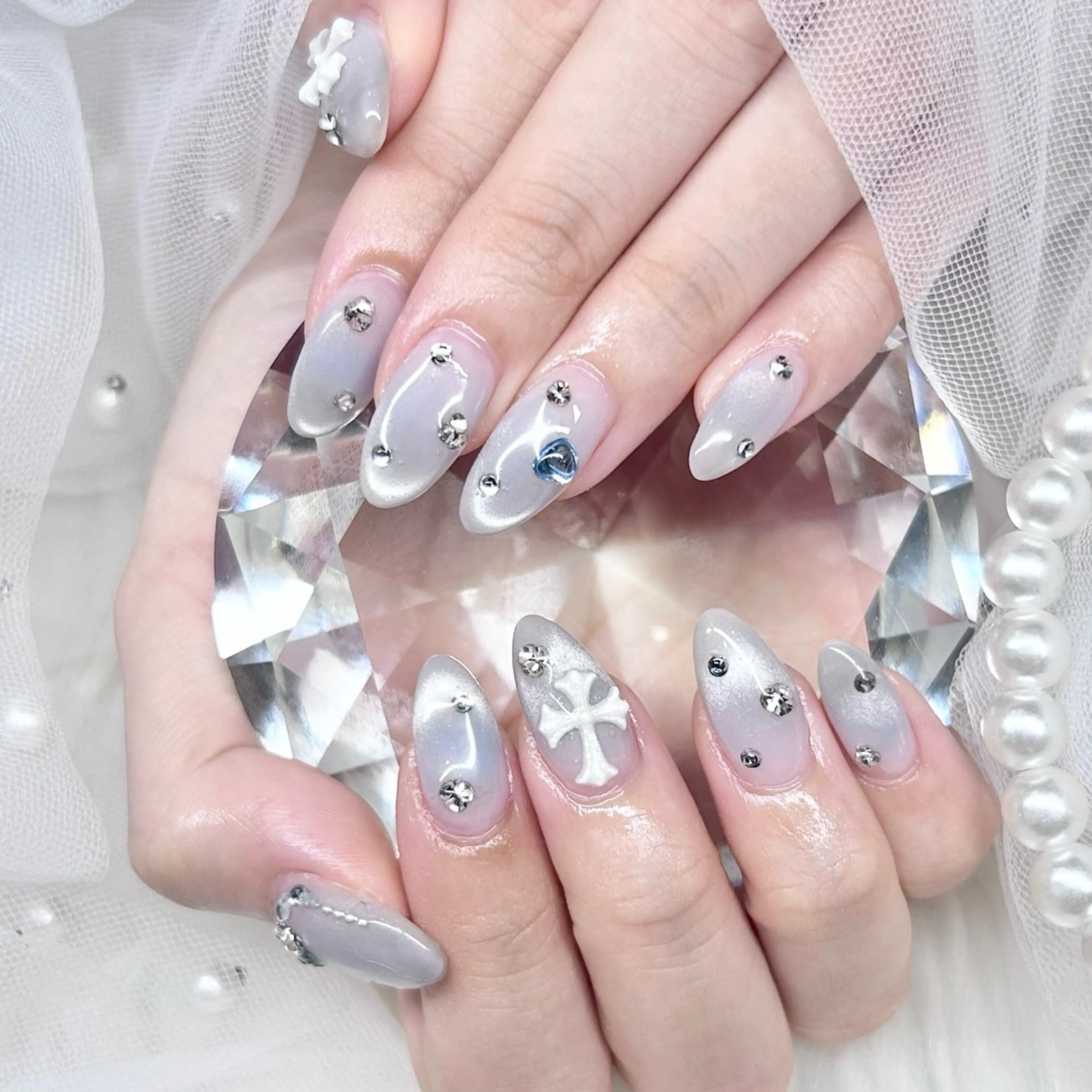 ネイル ハンドネイル Lumo所属・めろち ちゃんのネイルデザイン