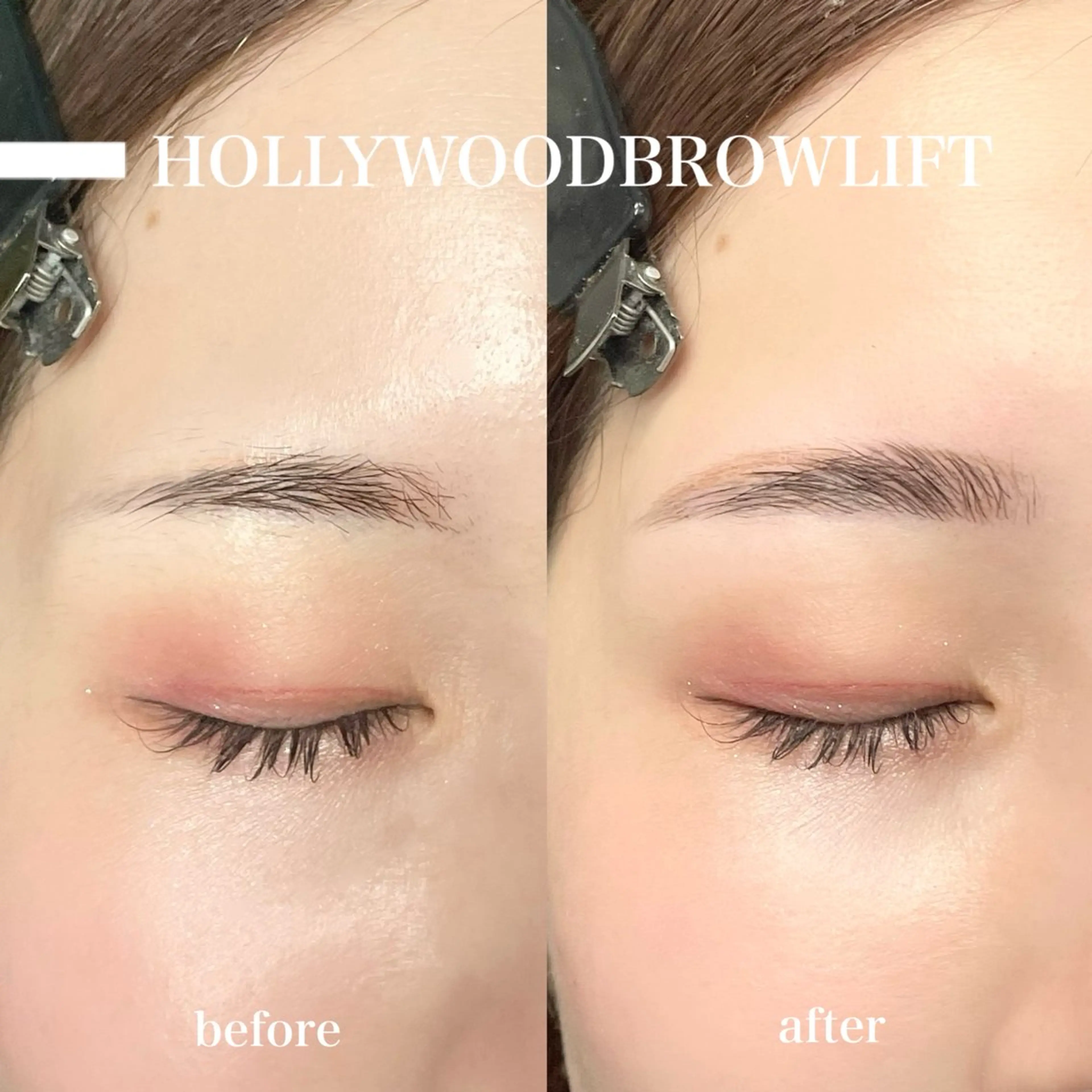 📍ハリウッドブロウリフト＋(パーマ＋眉ワックス)の写真