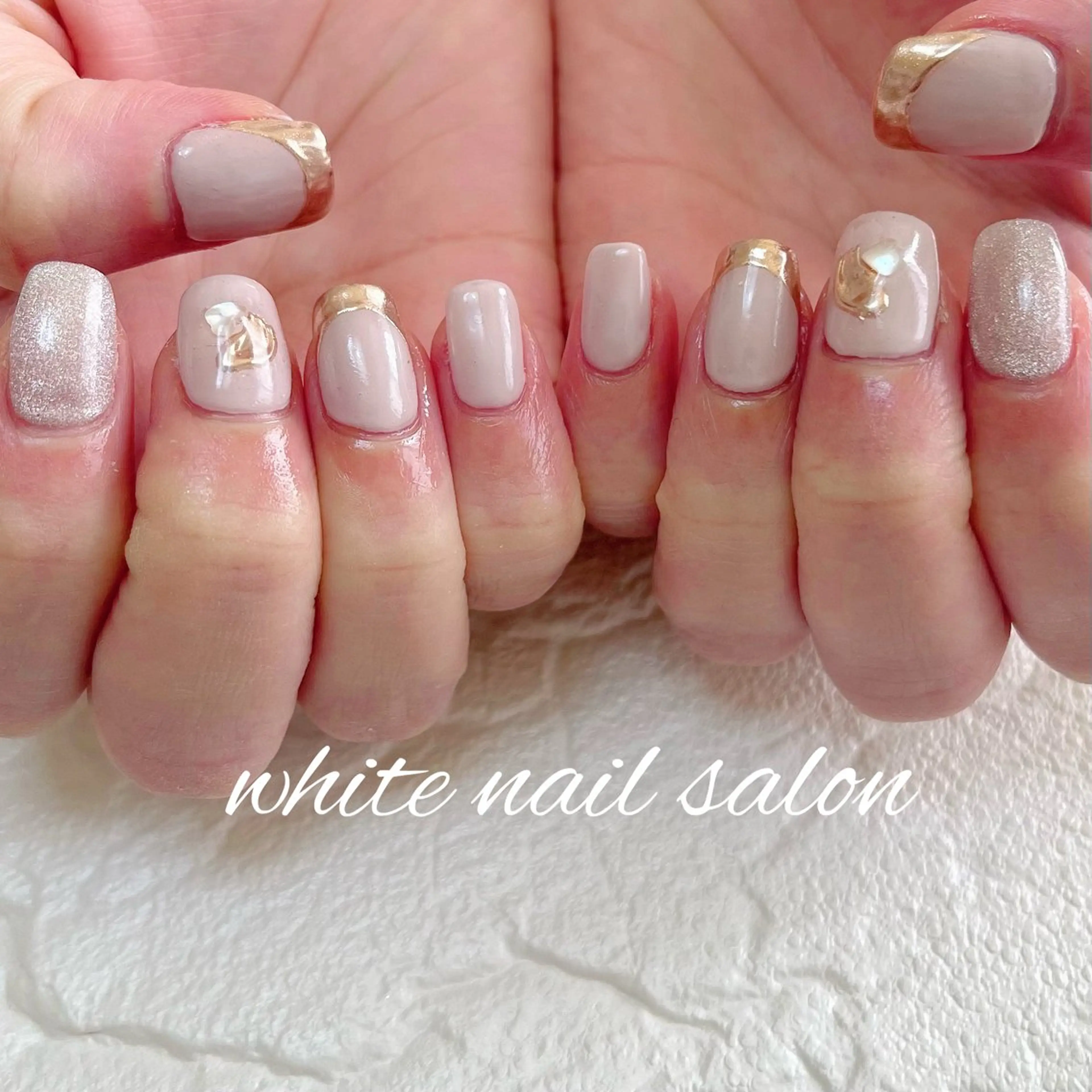 ネイル ハンドネイル white nail salonのネイルデザイン