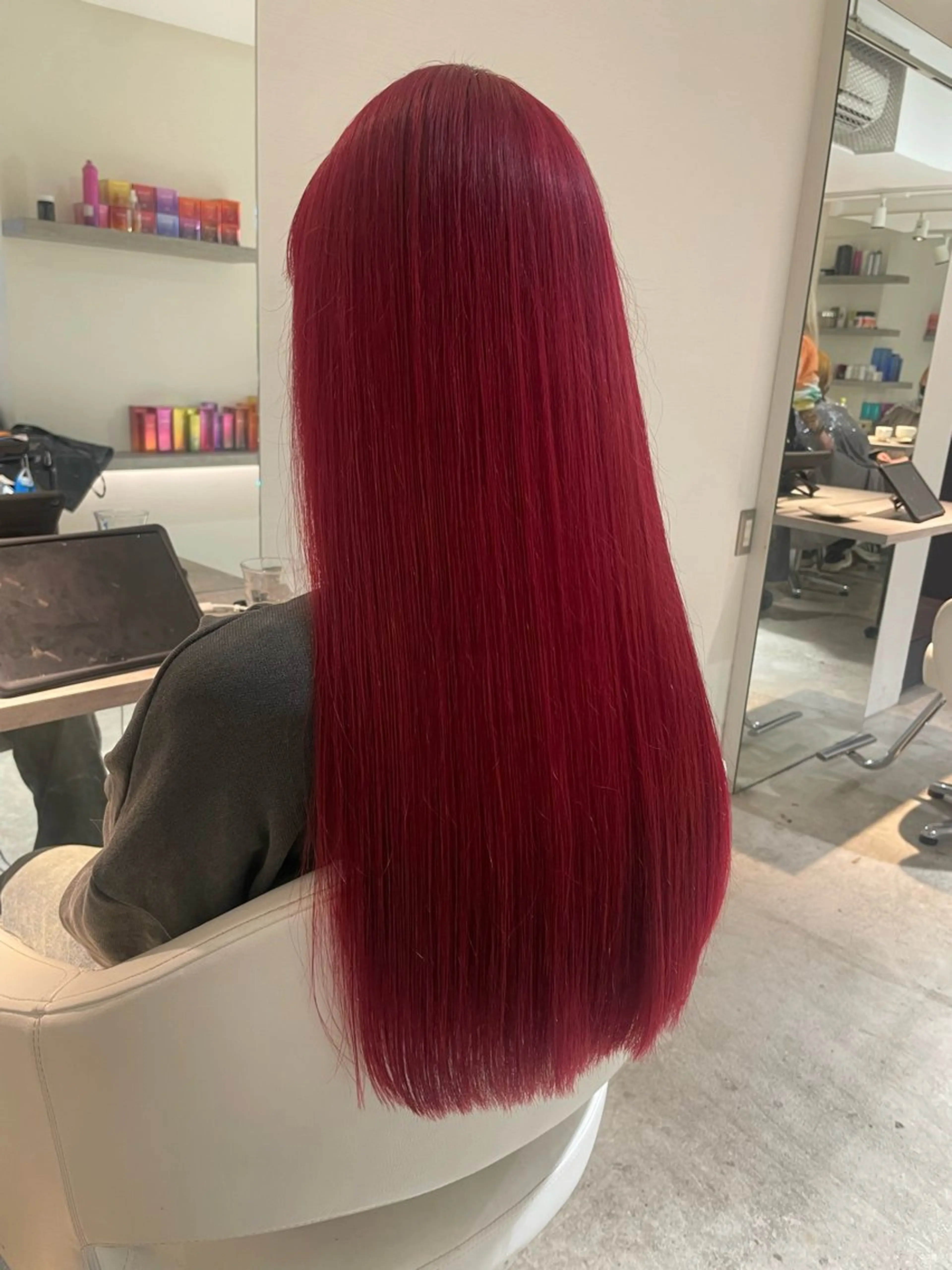 ロング カラー アディクシーカラー ケアカラー 髪質改善 ✨髪のソムリエ✨ 岩川和生のヘアスタイル