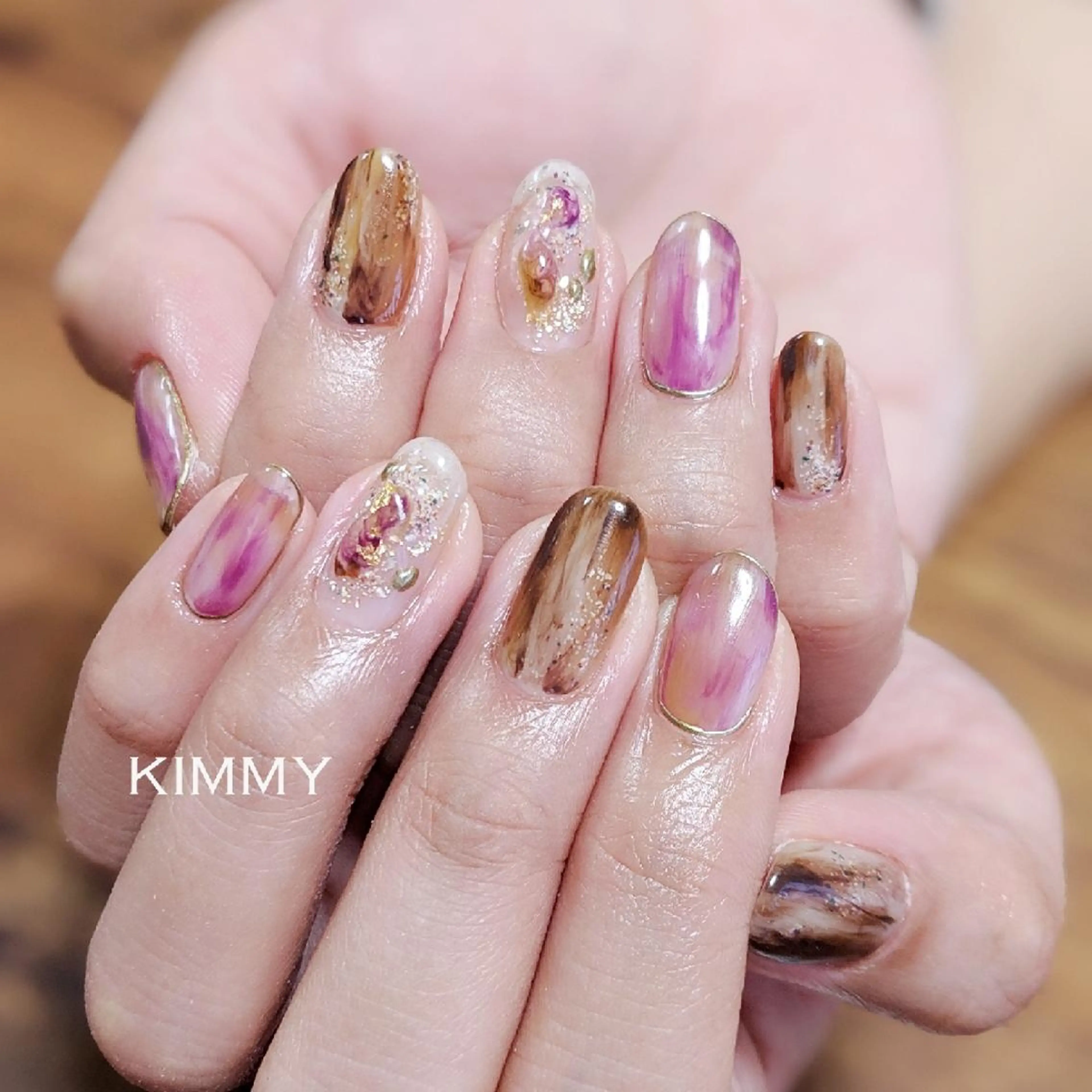 ネイル ハンドネイル kimmy nailsのネイルデザイン