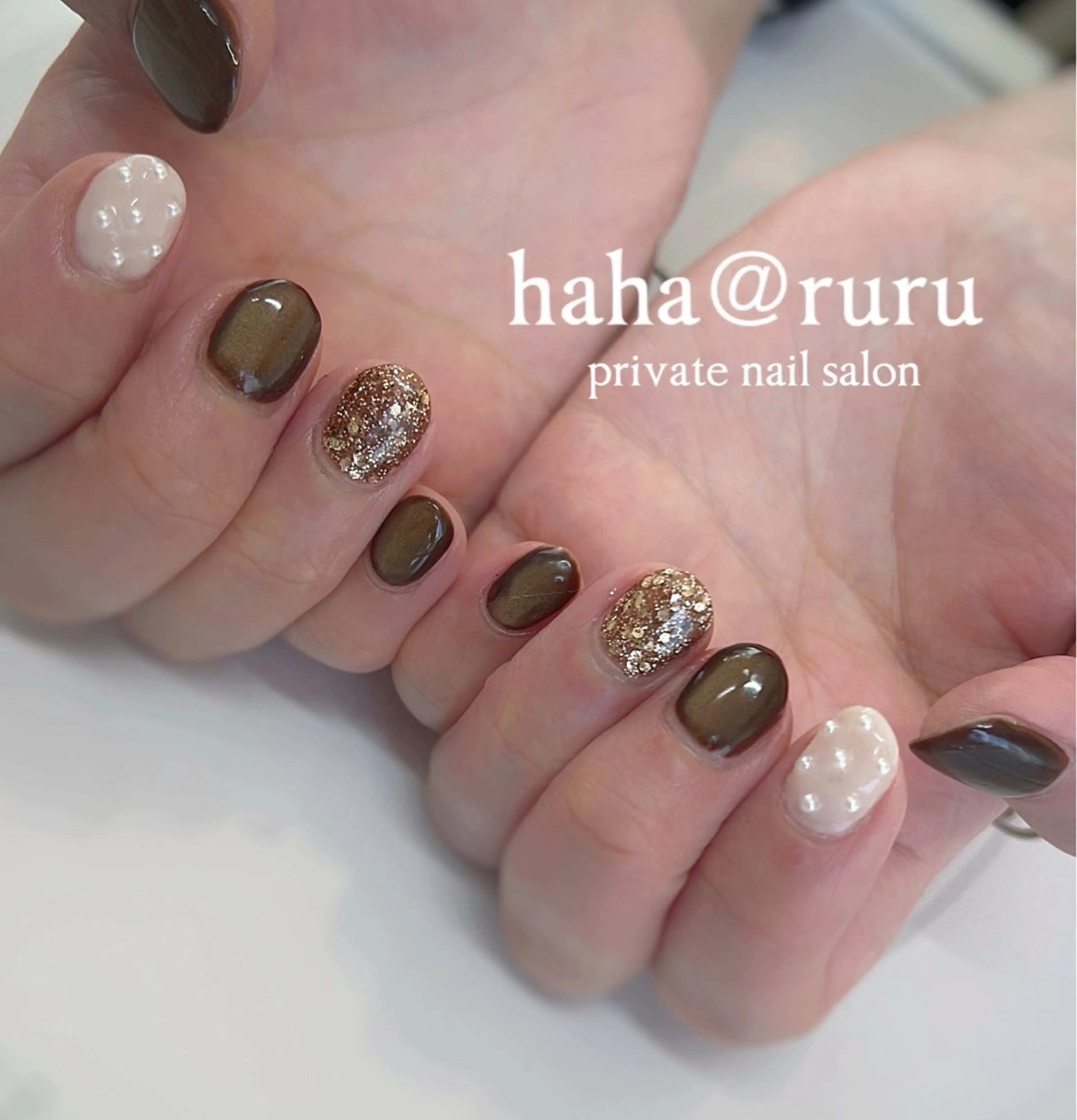 ネイル haha@ ruruのネイルデザイン