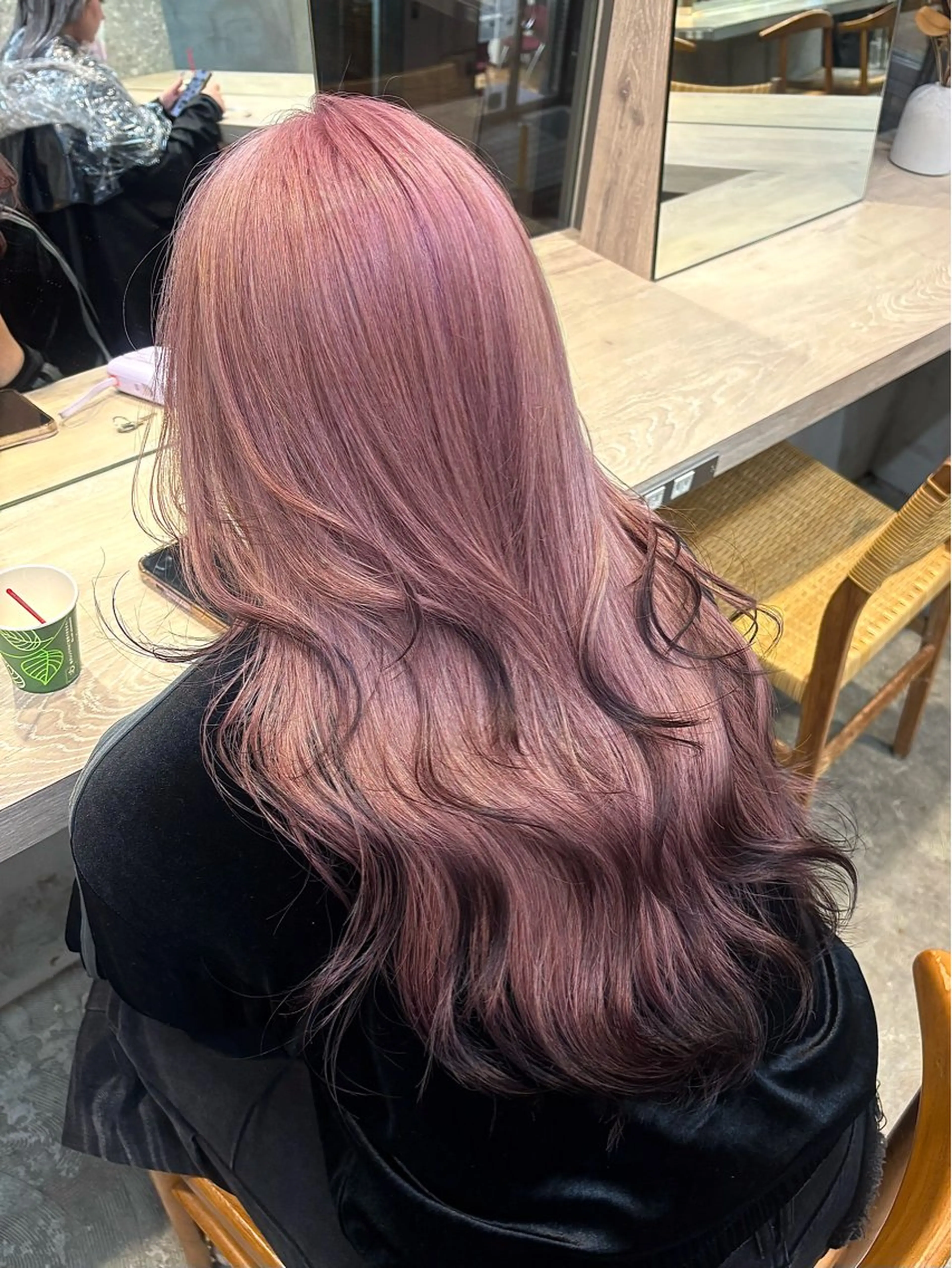 【 🍒✨minimo限定価格 】ブリーチ込デザインカラーの写真